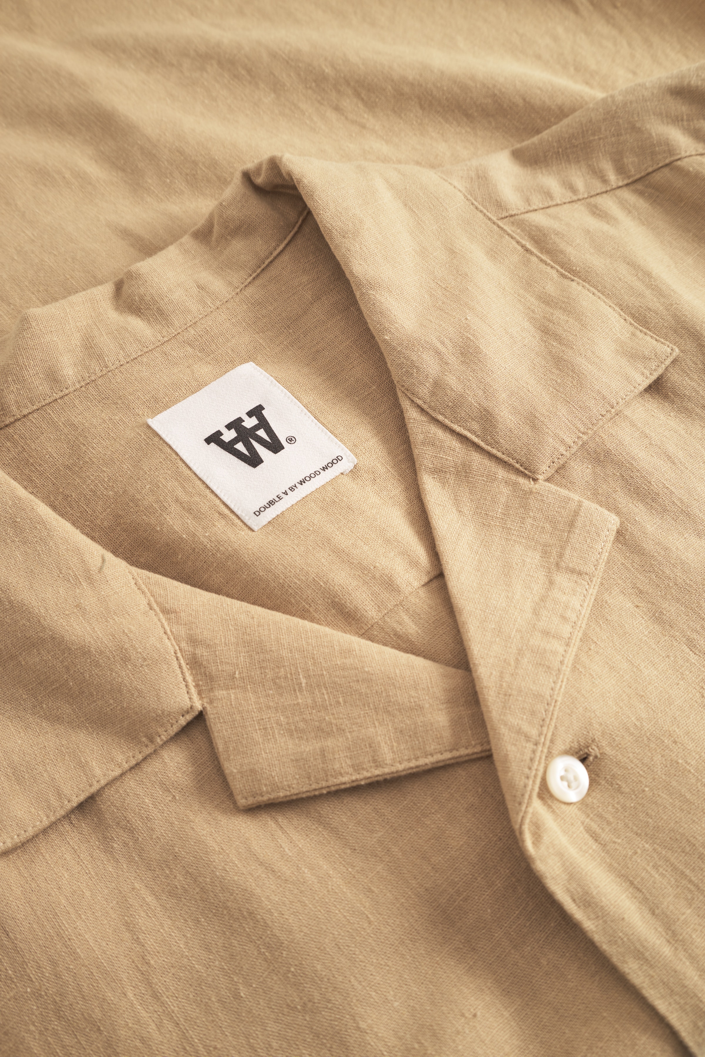 DOUBLE A BY W.W. MEN WWaaron Linen Shirt