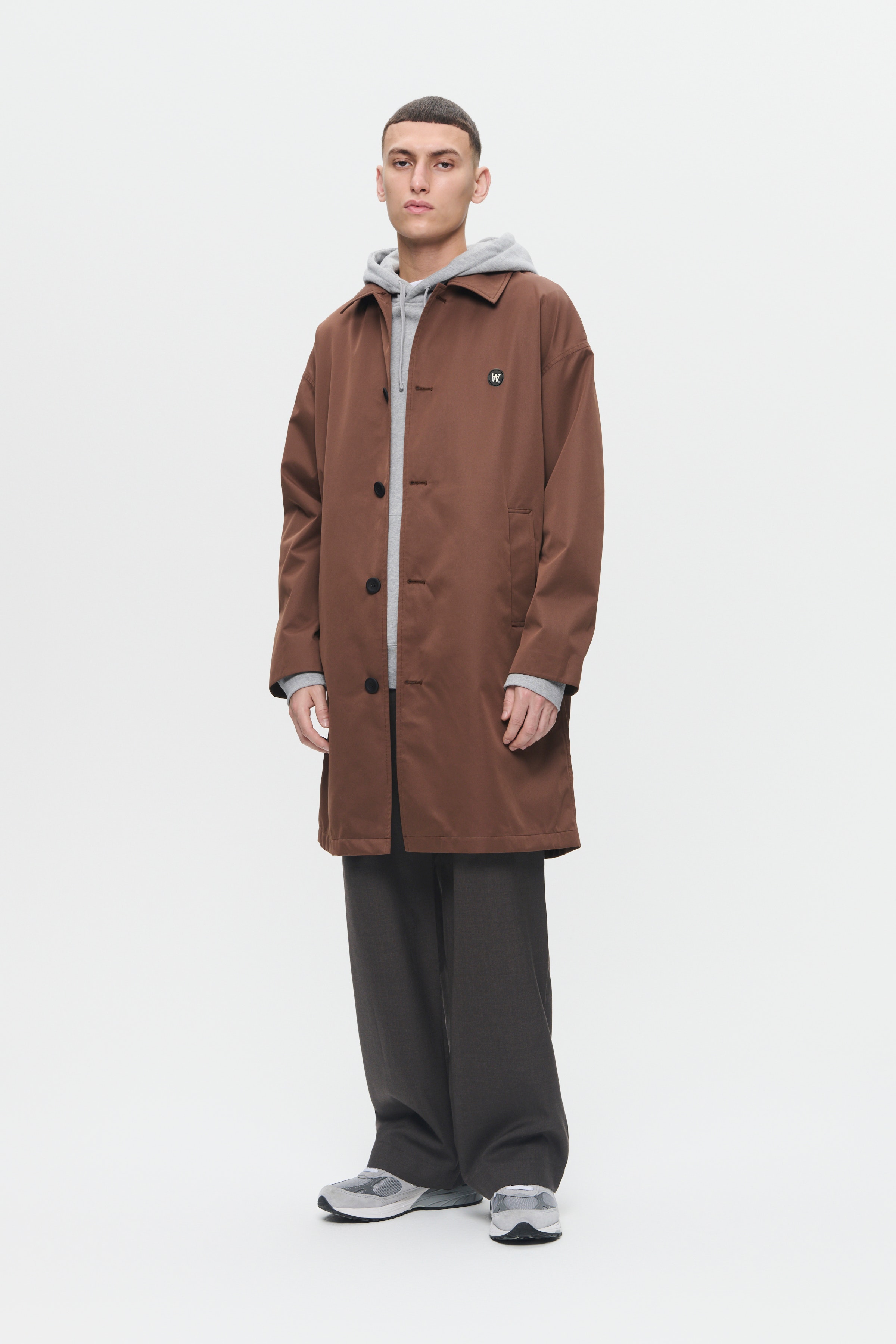 DOUBLE A BY W.W. MEN WWBrock Coat