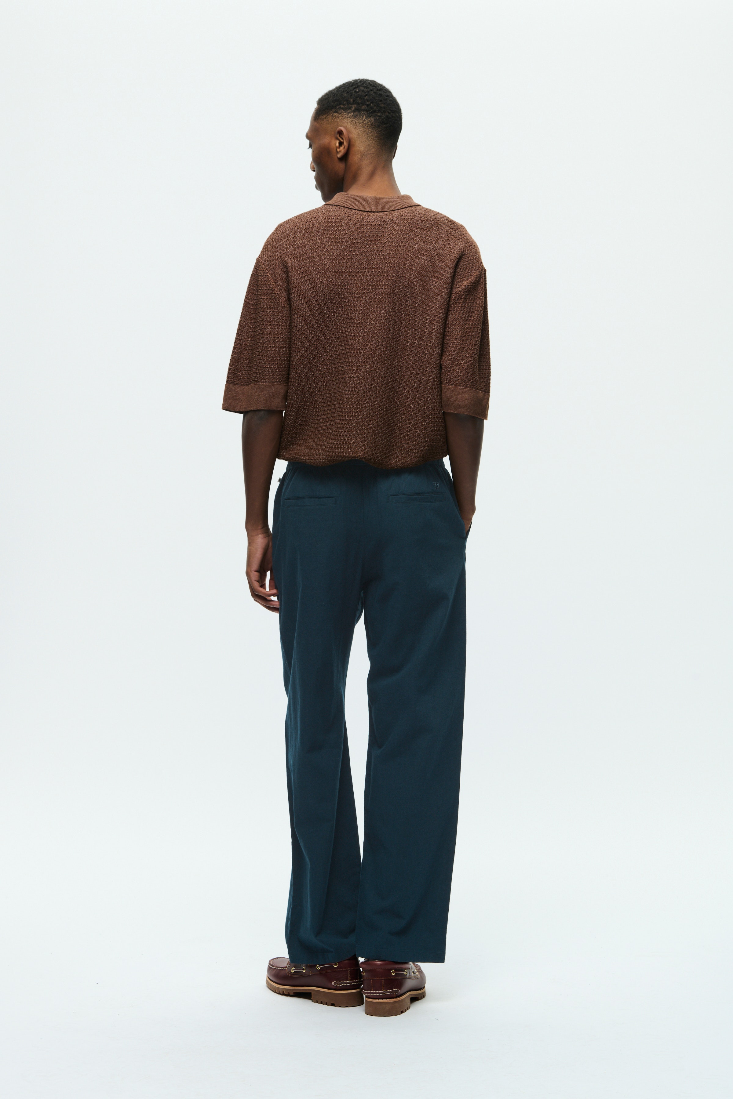 DOUBLE A BY W.W. MEN WWenoch Linen Trousers