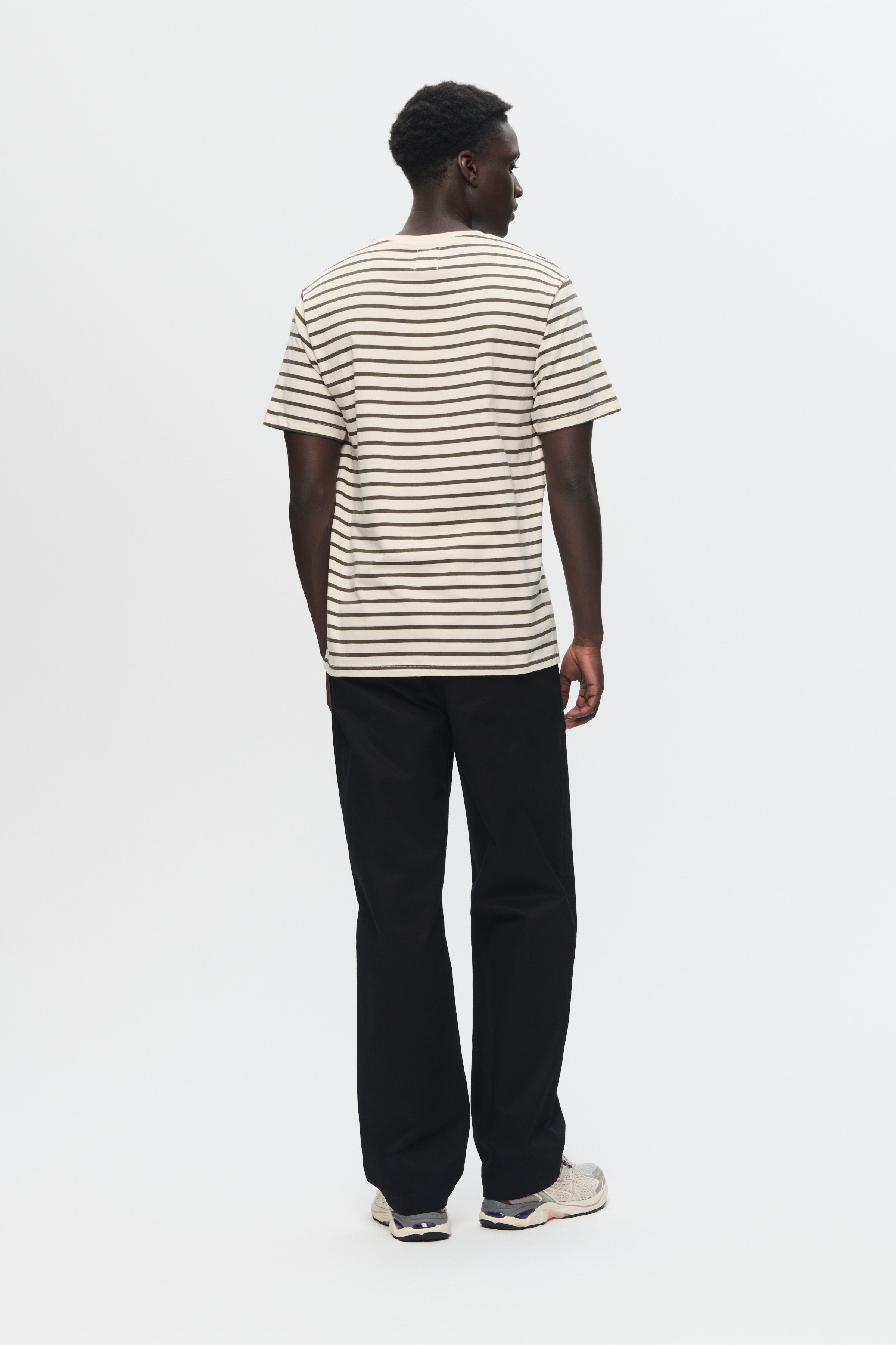 DOUBLE A BY W.W. MEN WWAce Stripe T-shirt