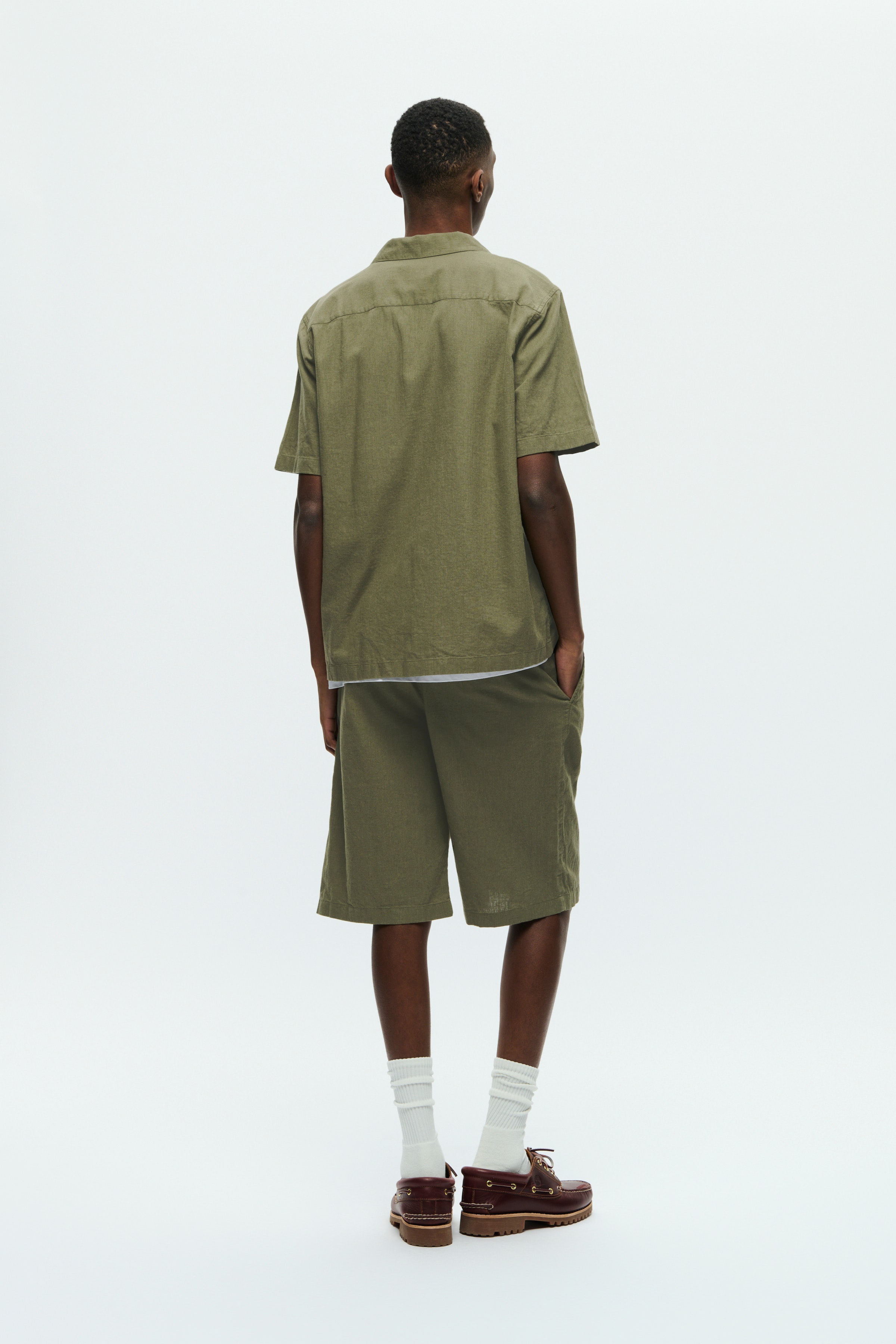 DOUBLE A BY W.W. MEN WWaaron Linen Shirt