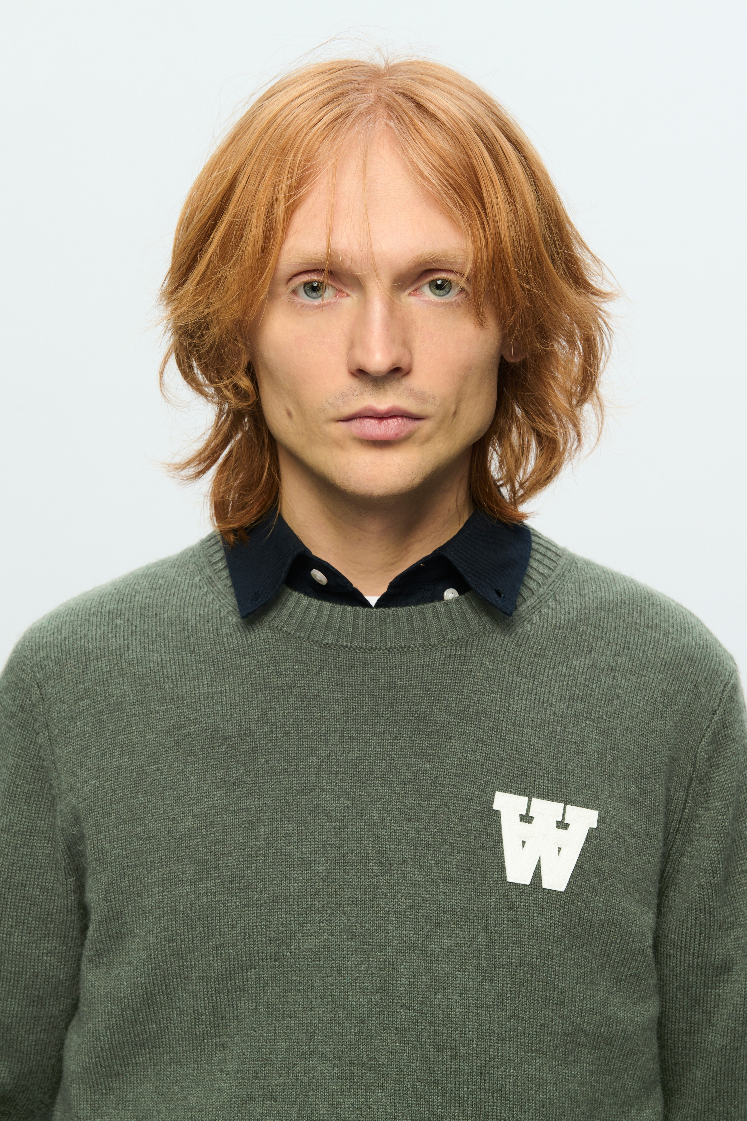 DOUBLE A BY W.W. MEN WWTay Lambswool Pullover