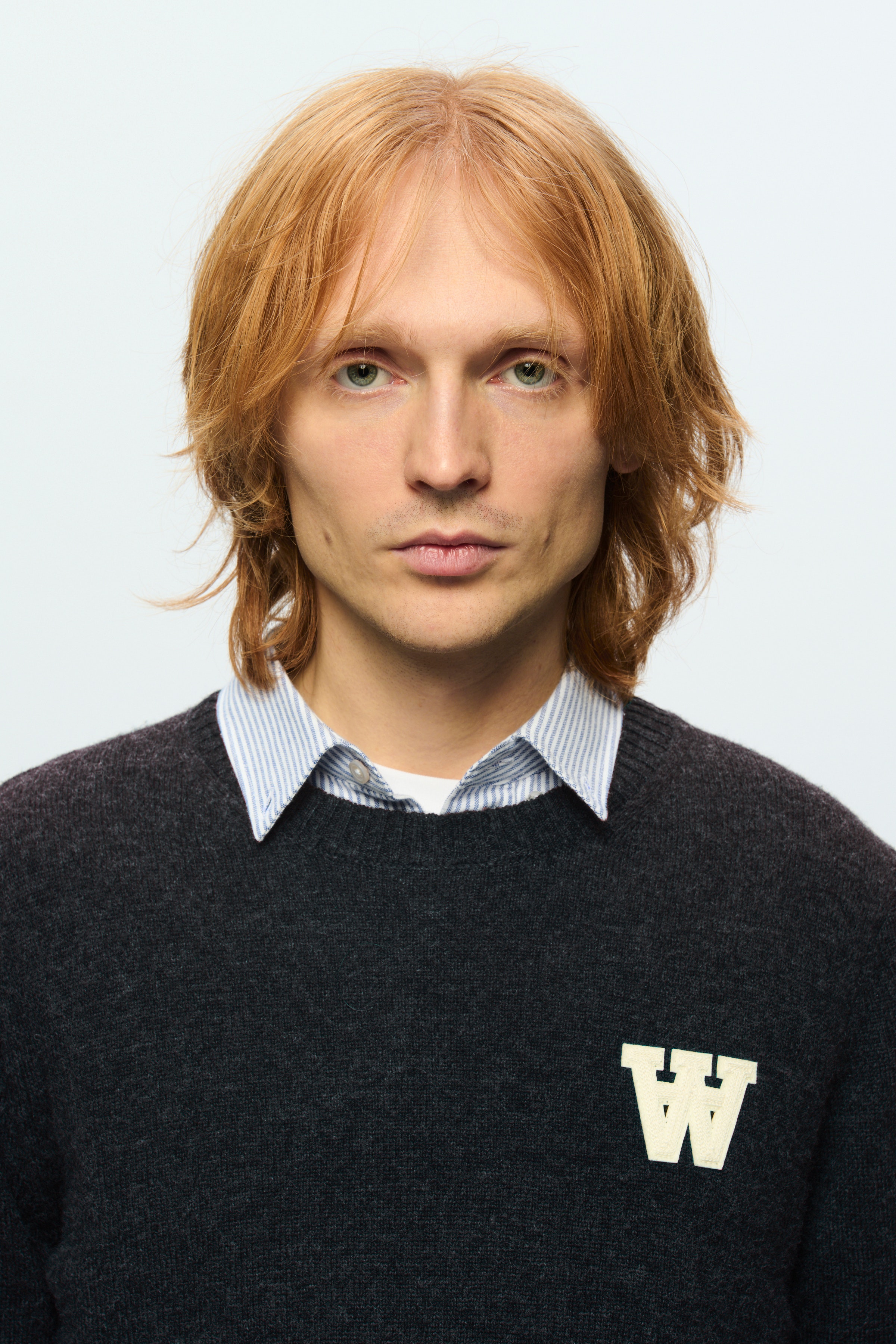 DOUBLE A BY W.W. MEN WWTay Lambswool Pullover