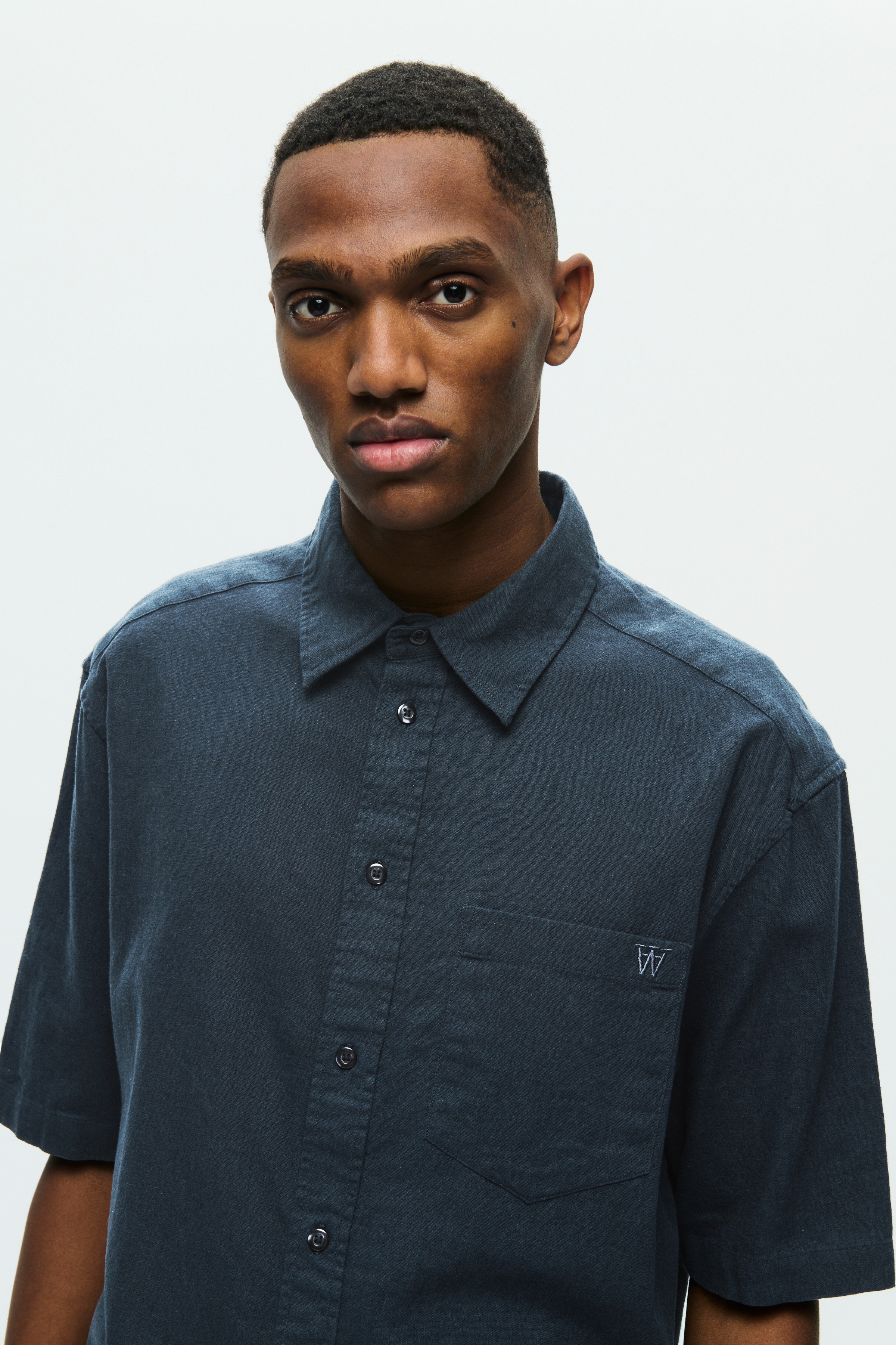 DOUBLE A BY W.W. MEN WWaaron Linen Shirt