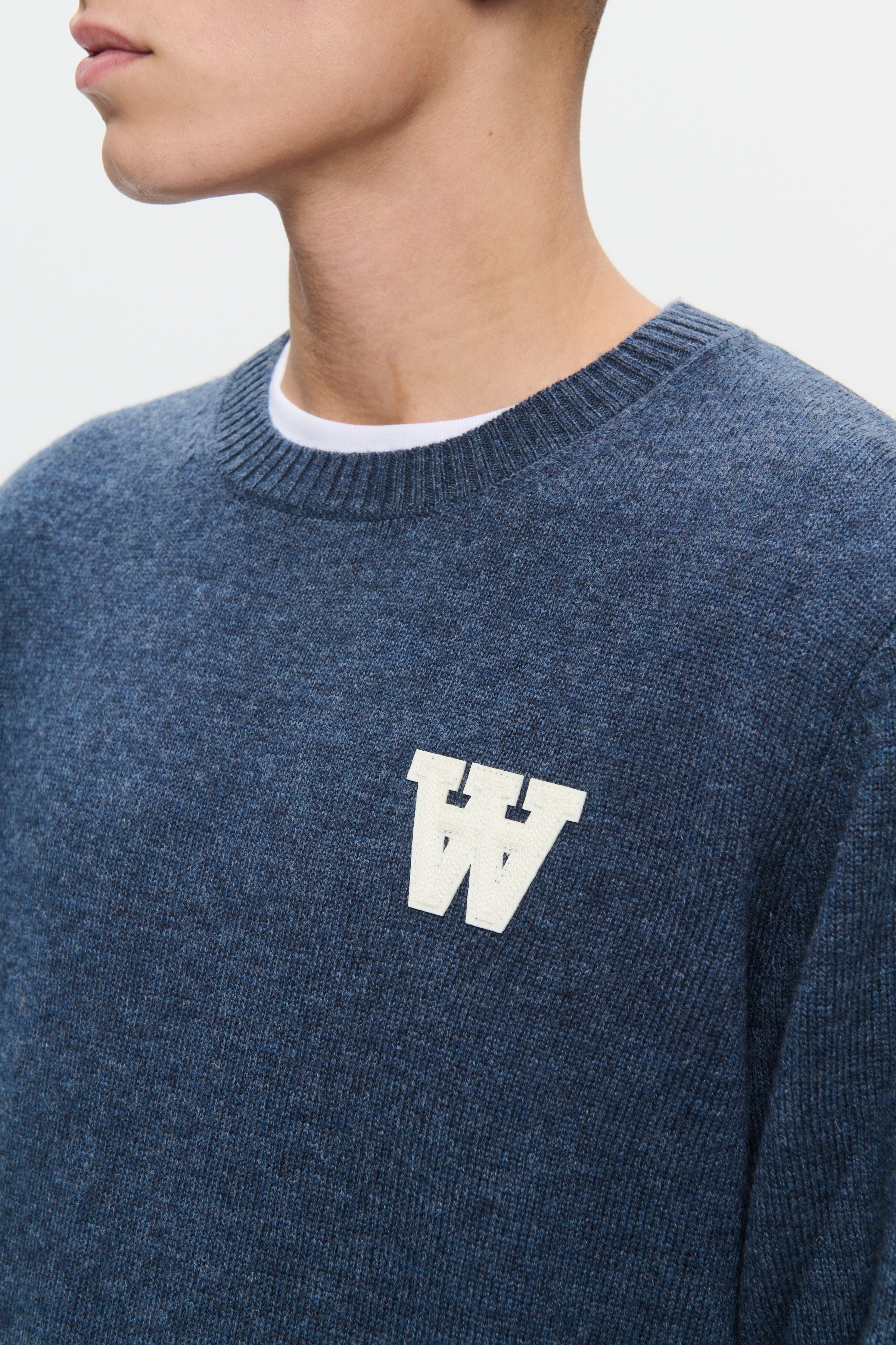 DOUBLE A BY W.W. MEN WWTay Lambswool Pullover