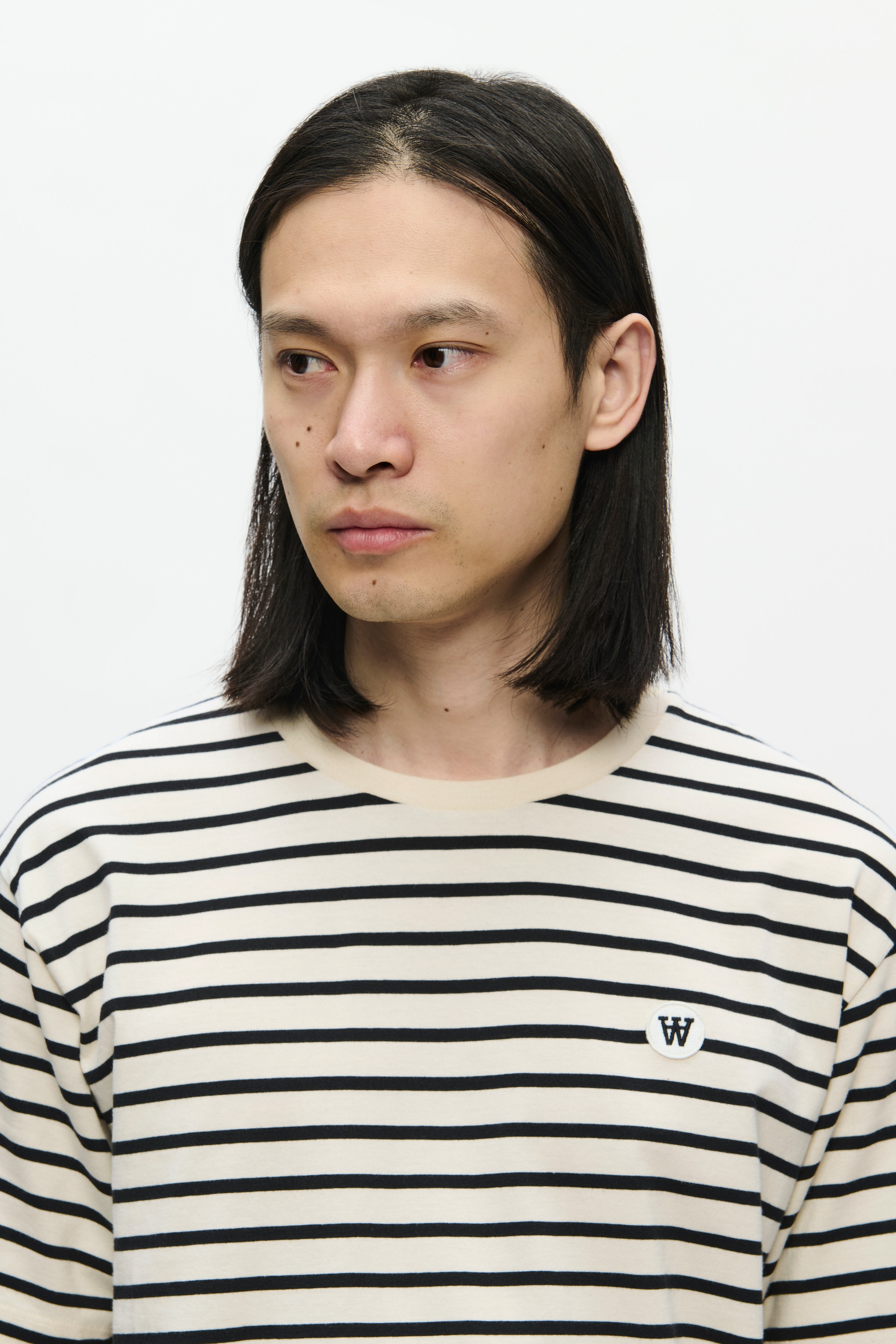 DOUBLE A BY W.W. MEN WWAce Stripe T-shirt