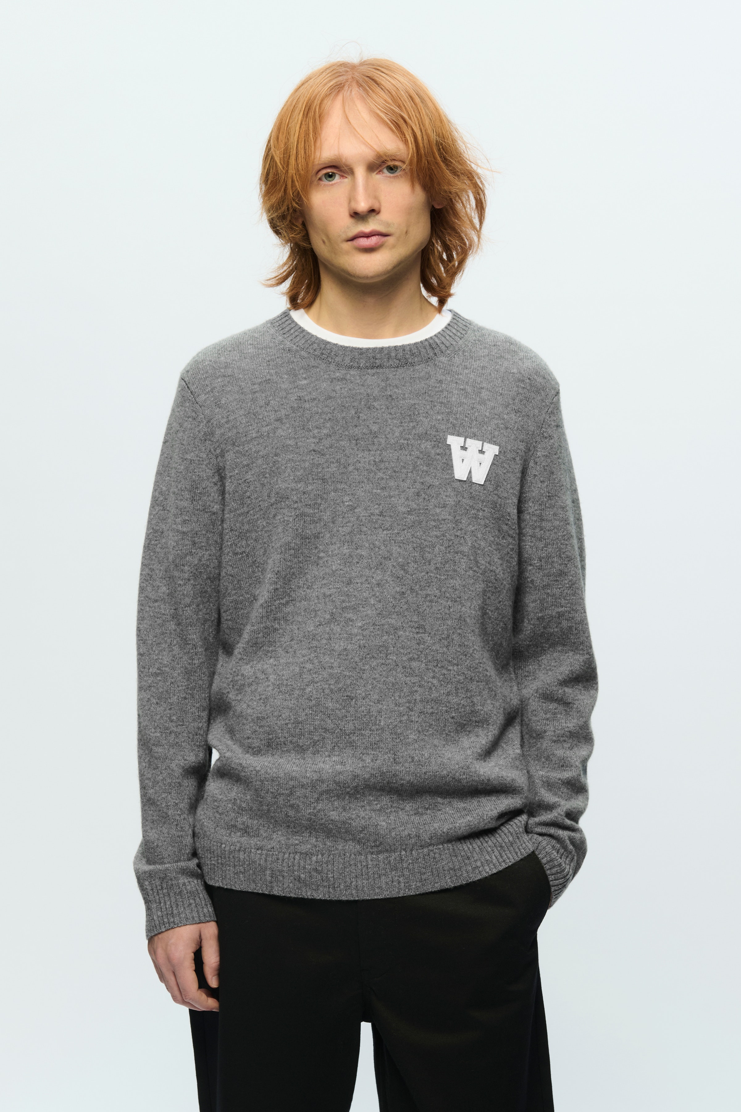 DOUBLE A BY W.W. MEN WWTay Lambswool Pullover