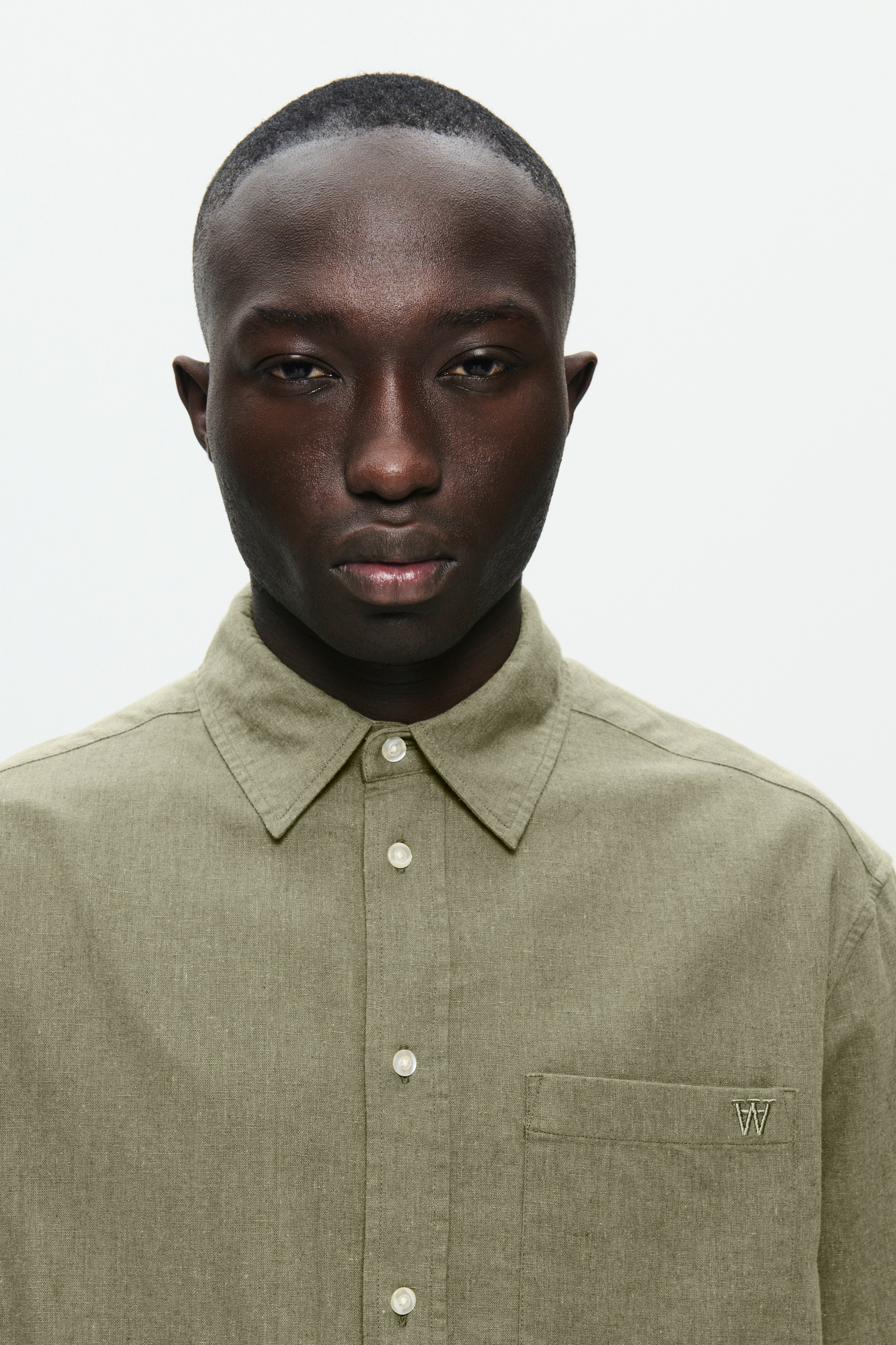 DOUBLE A BY W.W. MEN WWaaron Linen Shirt