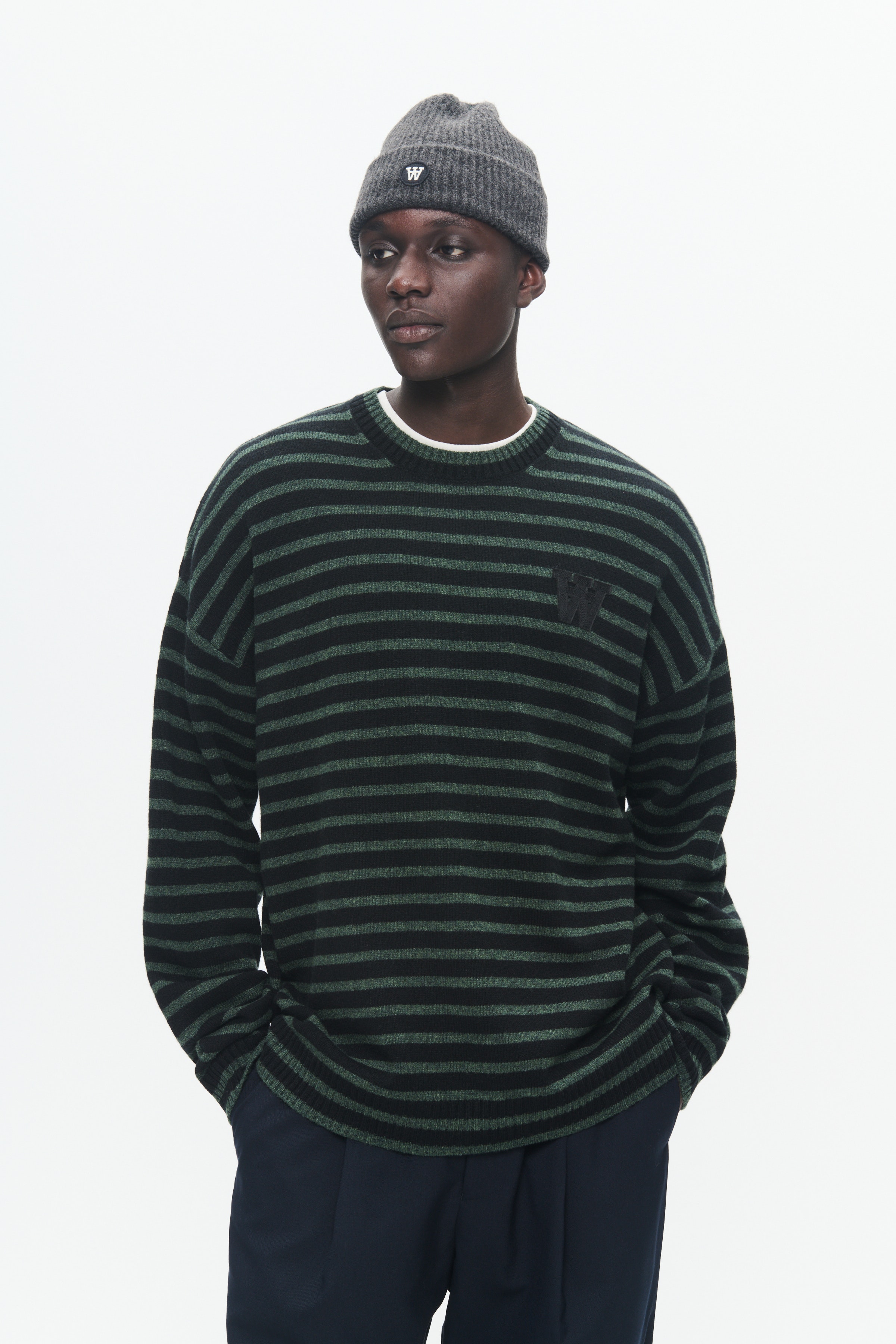 DOUBLE A BY W.W. MEN WWTya Pullover