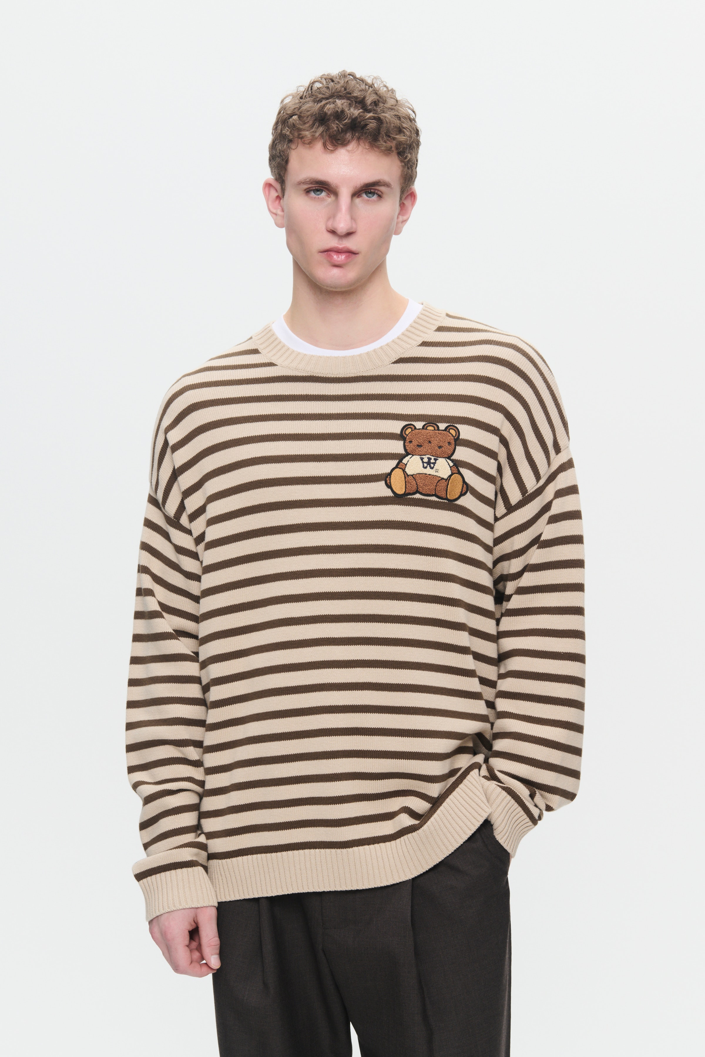 DOUBLE A BY W.W. MEN WWTya Pullover