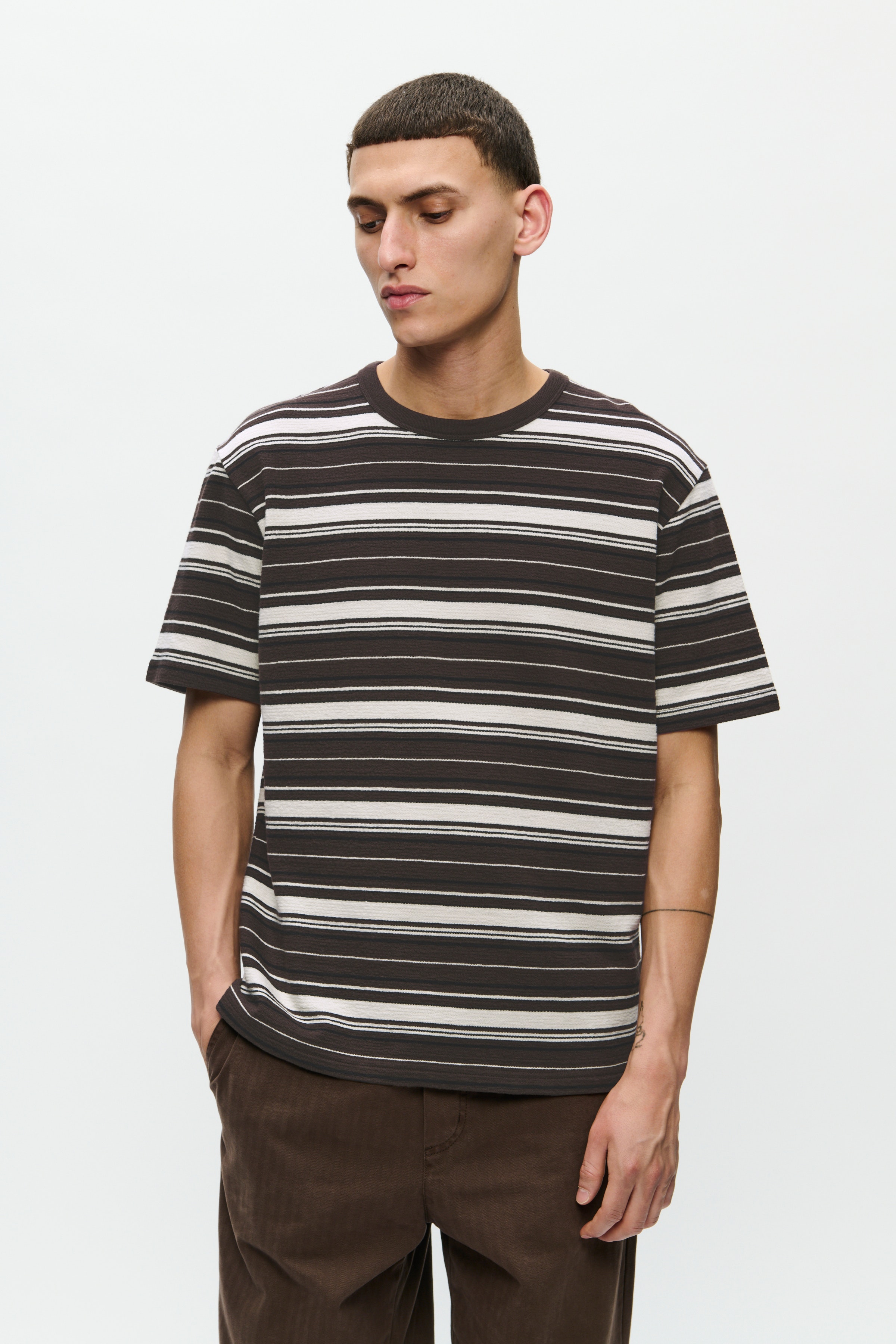 DOUBLE A BY W.W. MEN WWEaston T-shirt