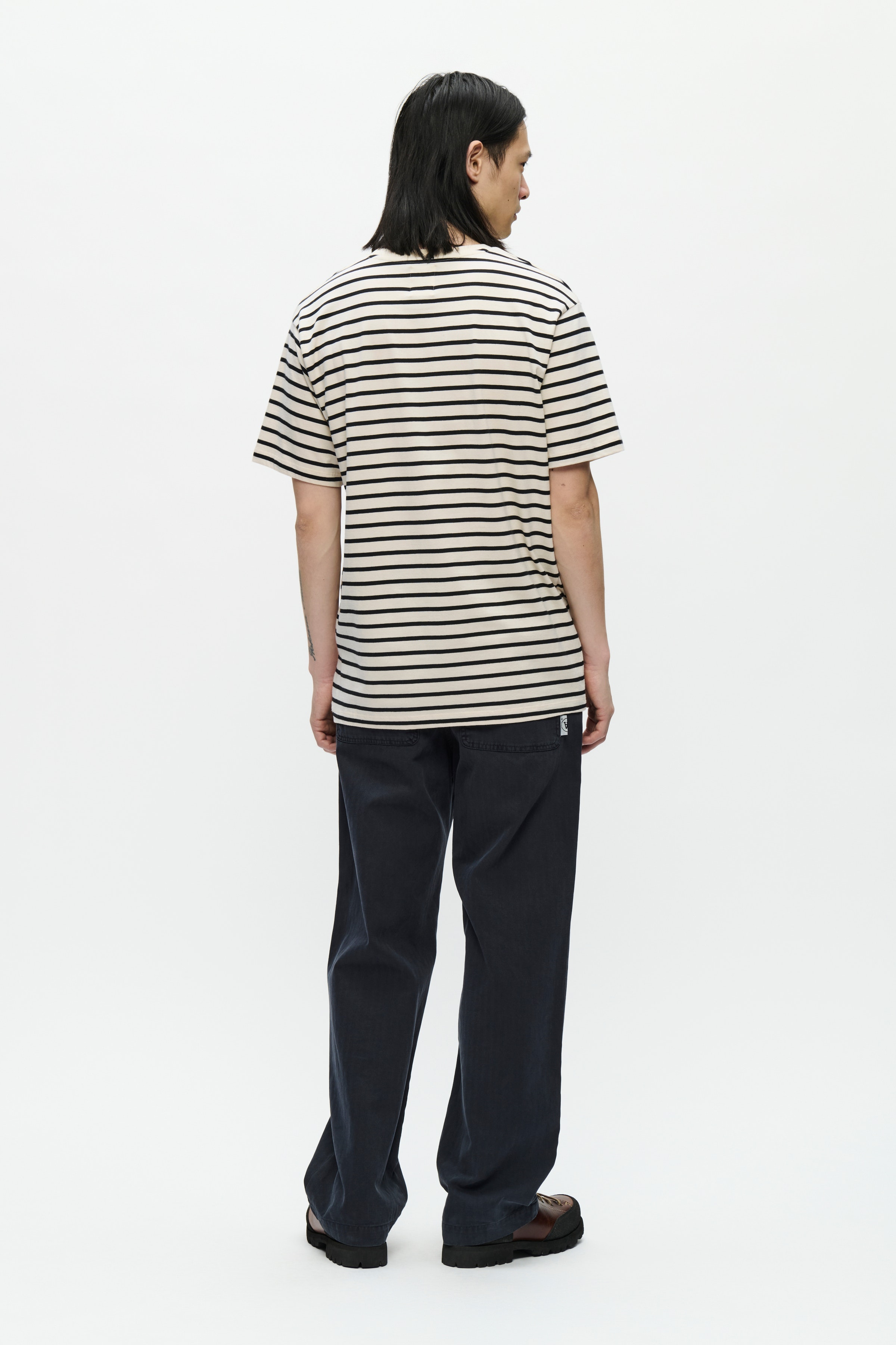DOUBLE A BY W.W. MEN WWAce Stripe T-shirt