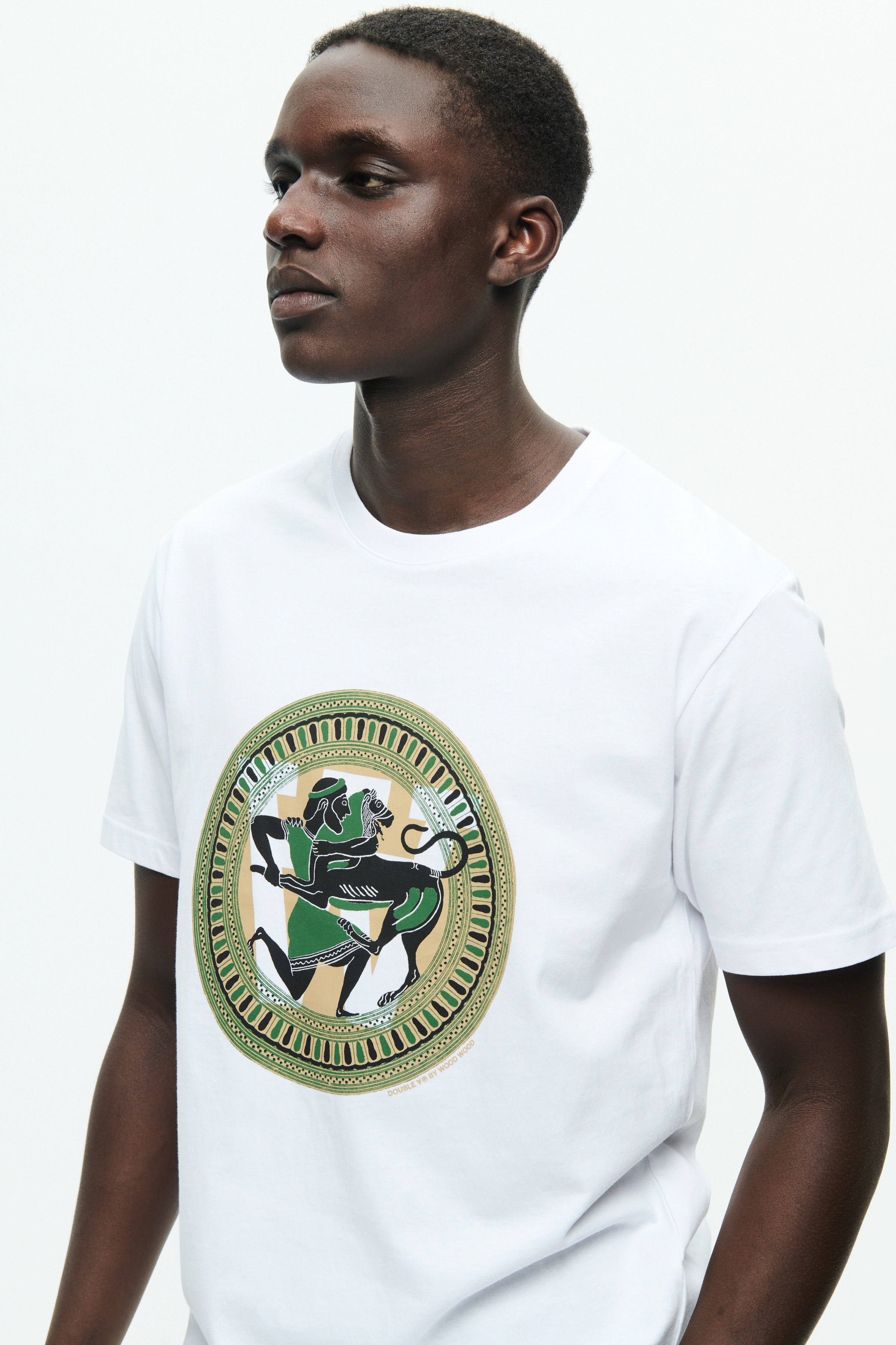 DOUBLE A BY W.W. MEN WWAce T-shirt