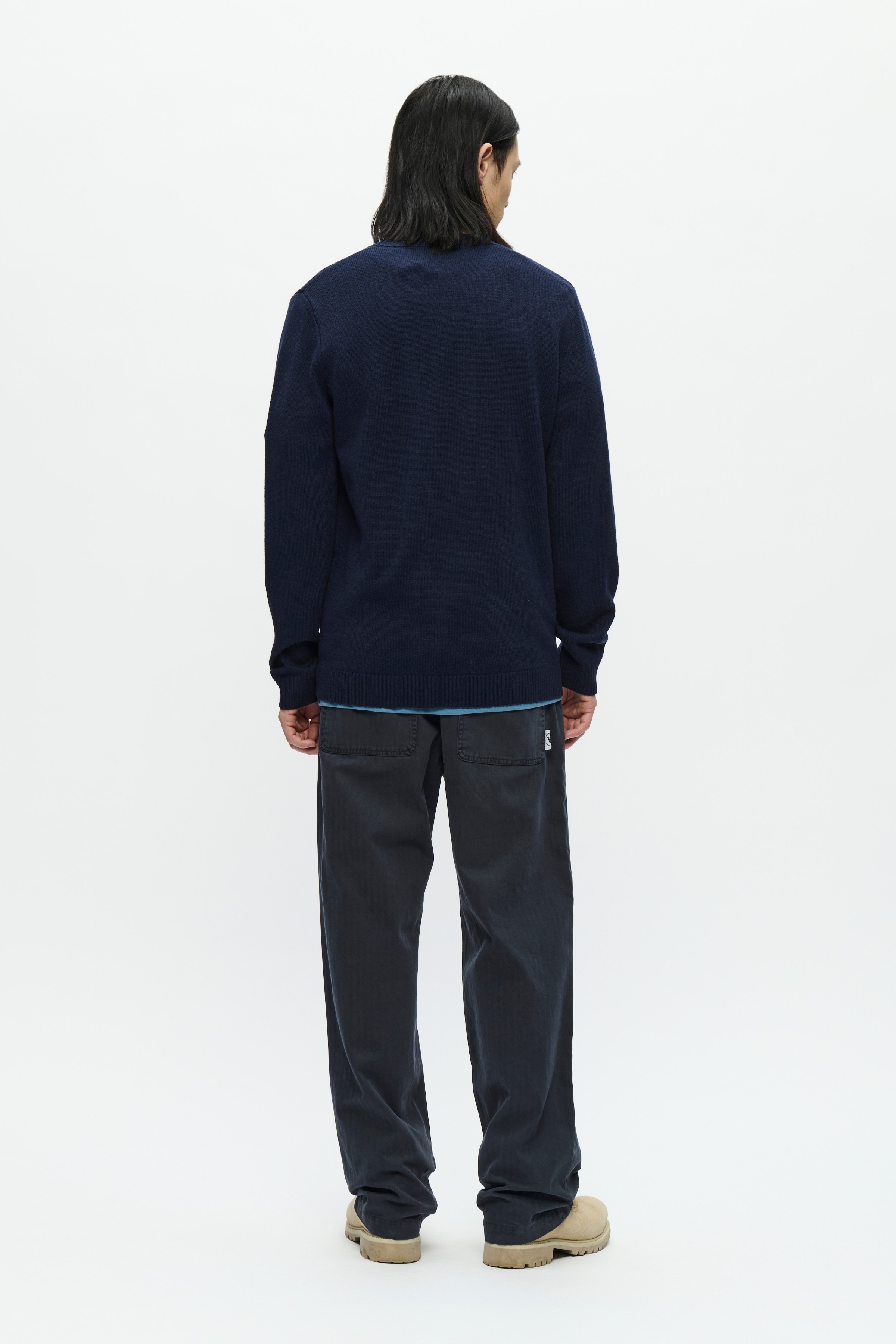 DOUBLE A BY W.W. MEN WWTay Lambswool Pullover