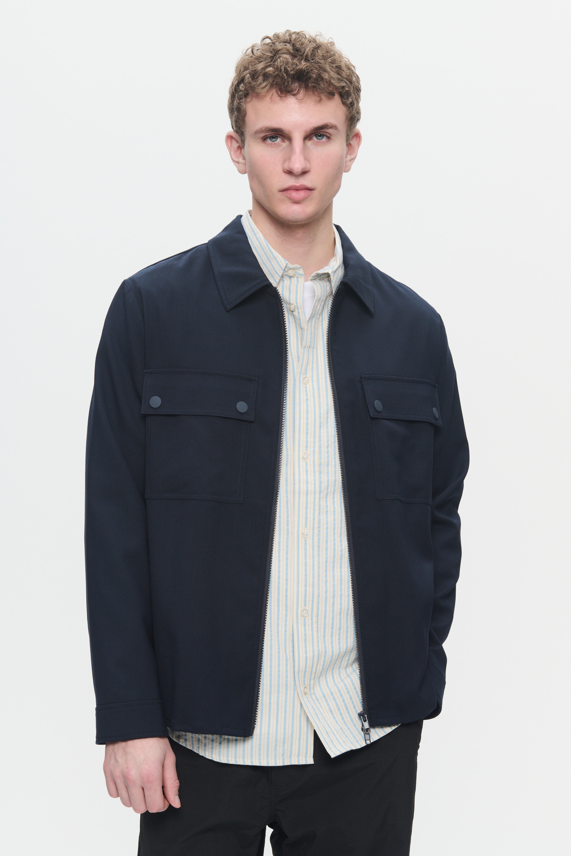 WOOD WOOD MEN WWfabian Wool Shirt