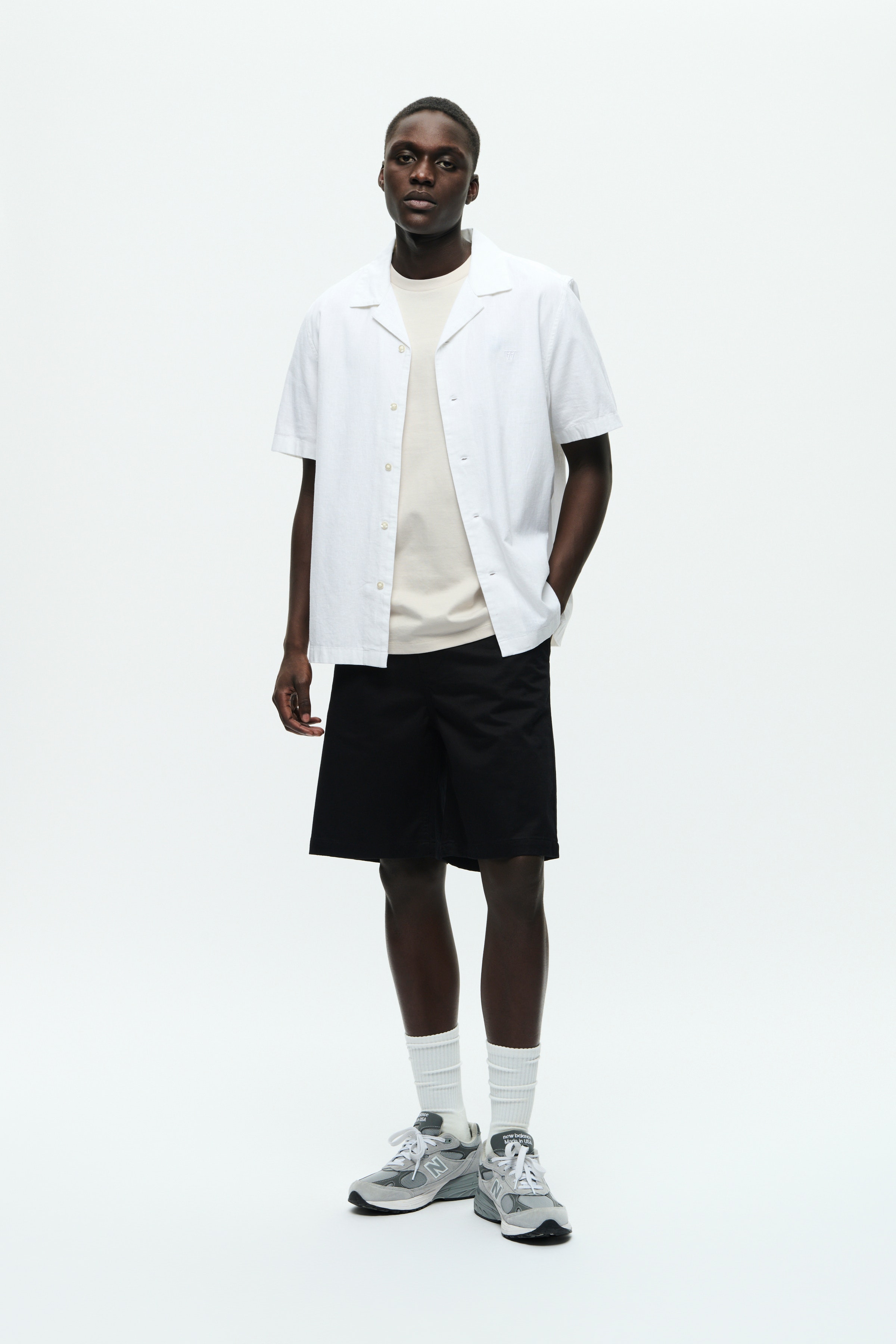 DOUBLE A BY W.W. MEN WWaaron Linen Shirt