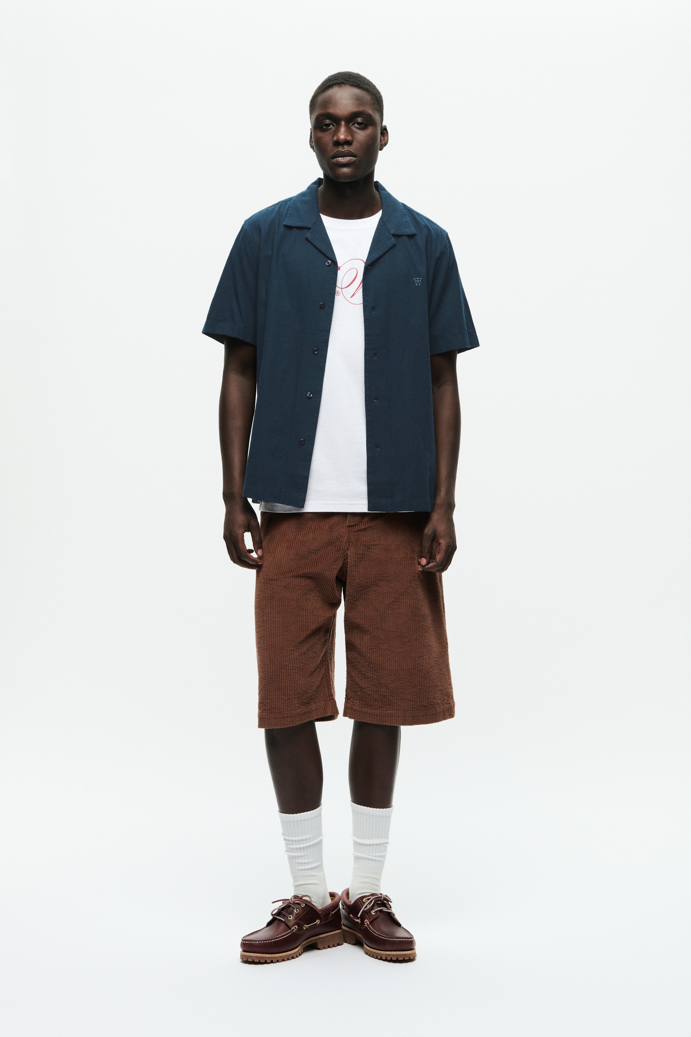 DOUBLE A BY W.W. MEN WWaaron Linen Shirt