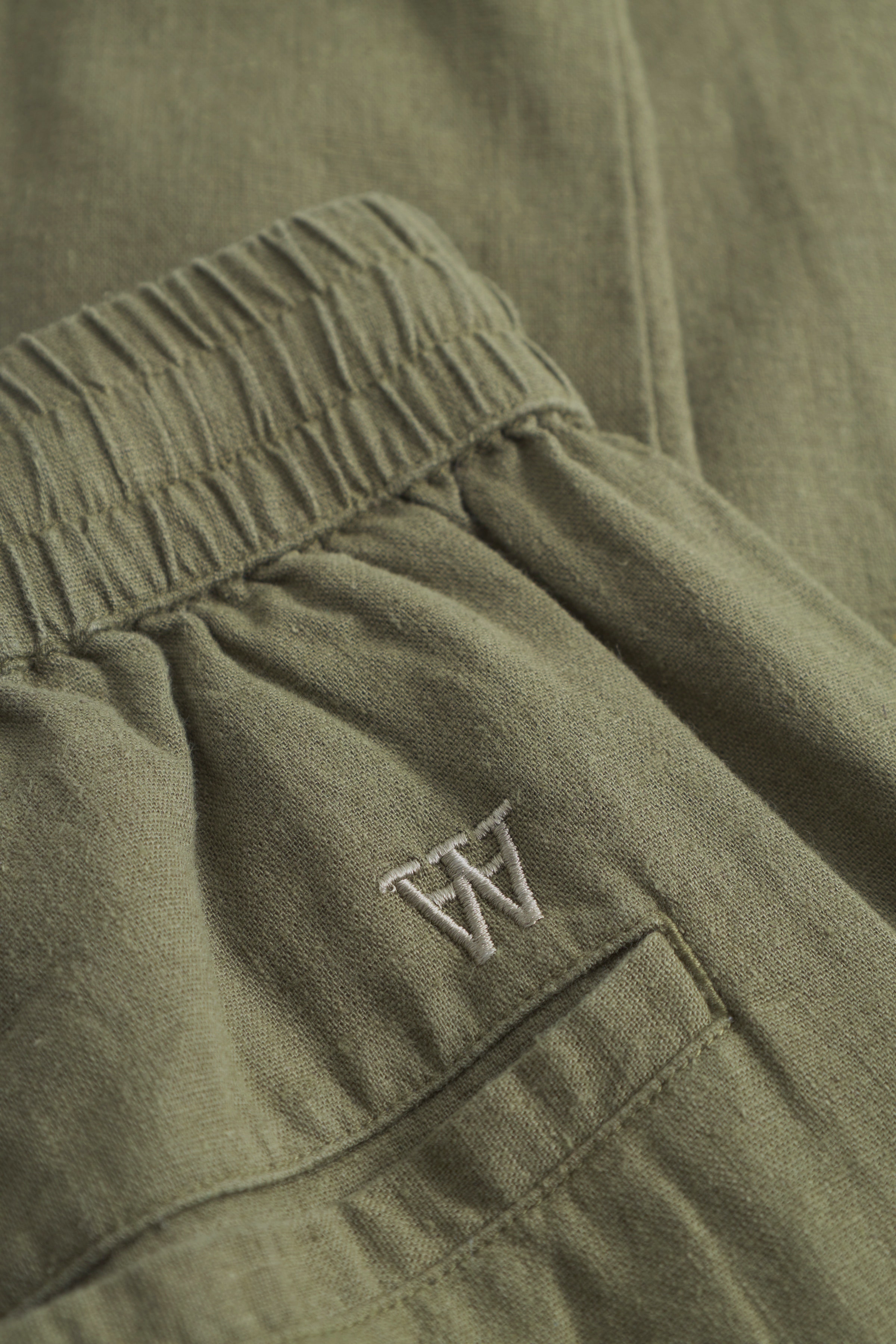 DOUBLE A BY W.W. MEN WWenoch Linen Trousers