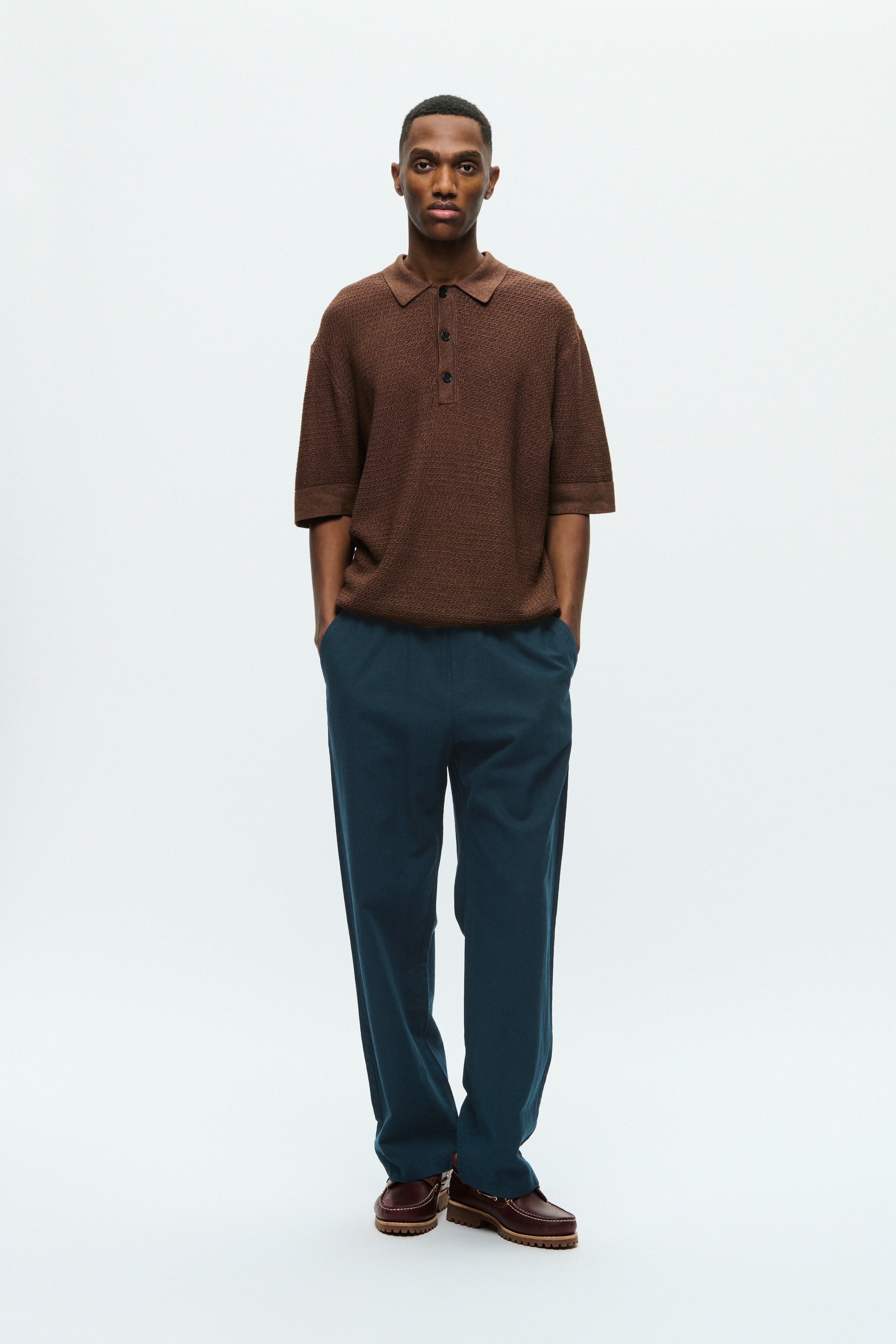 DOUBLE A BY W.W. MEN WWenoch Linen Trousers