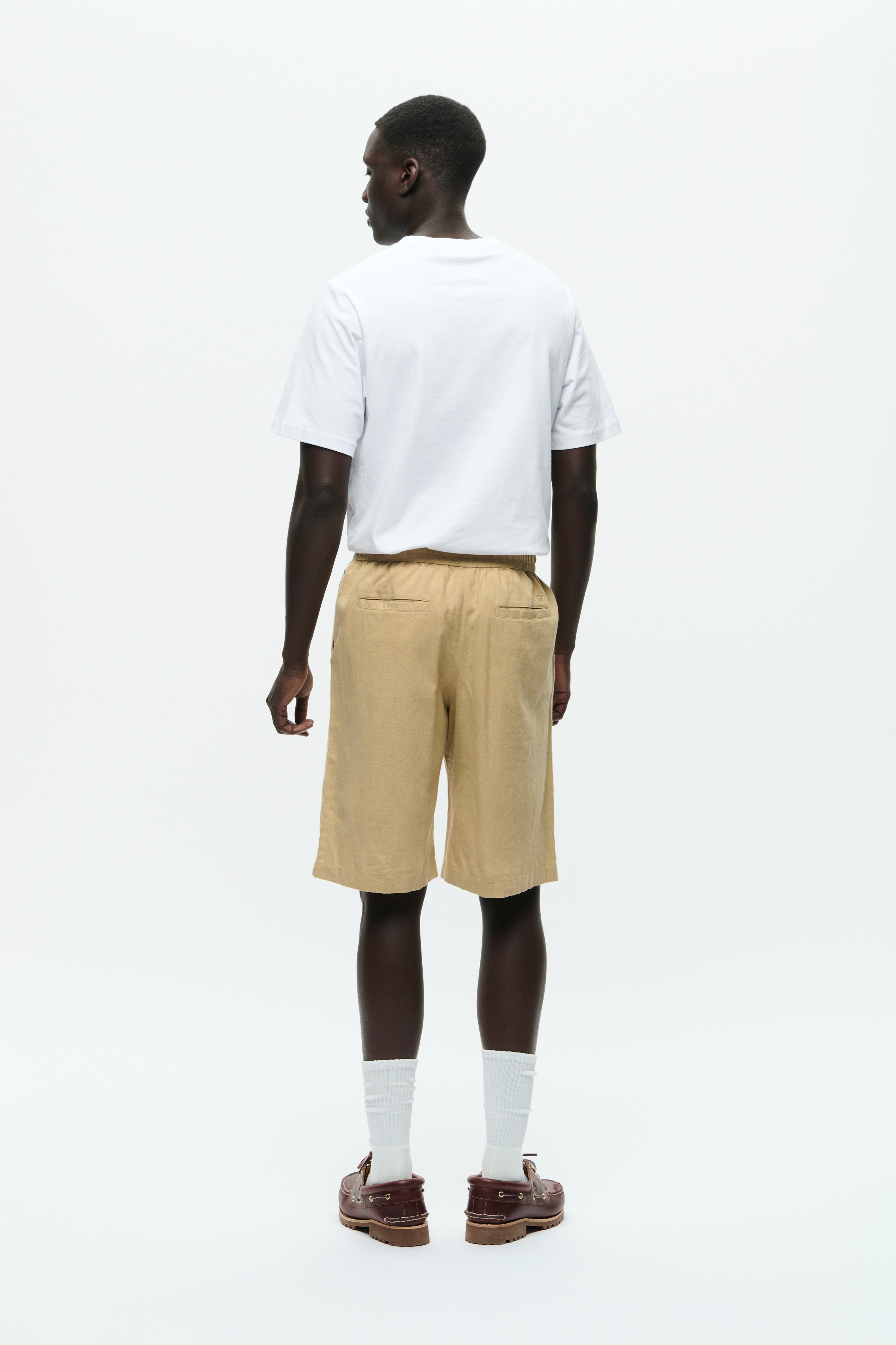 DOUBLE A BY W.W. MEN WWenoch Linen Shorts