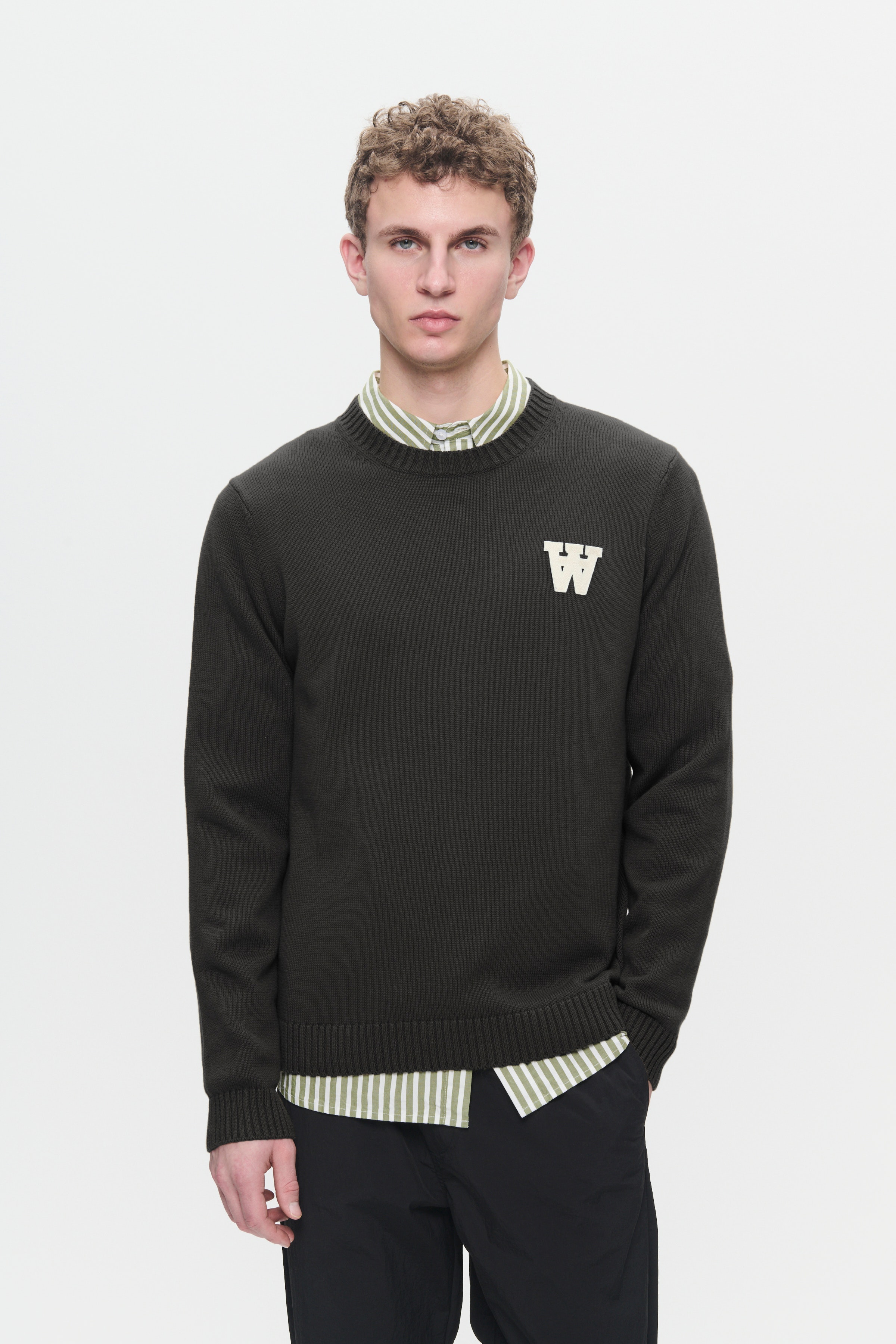 DOUBLE A BY W.W. MEN WWTay Pullover
