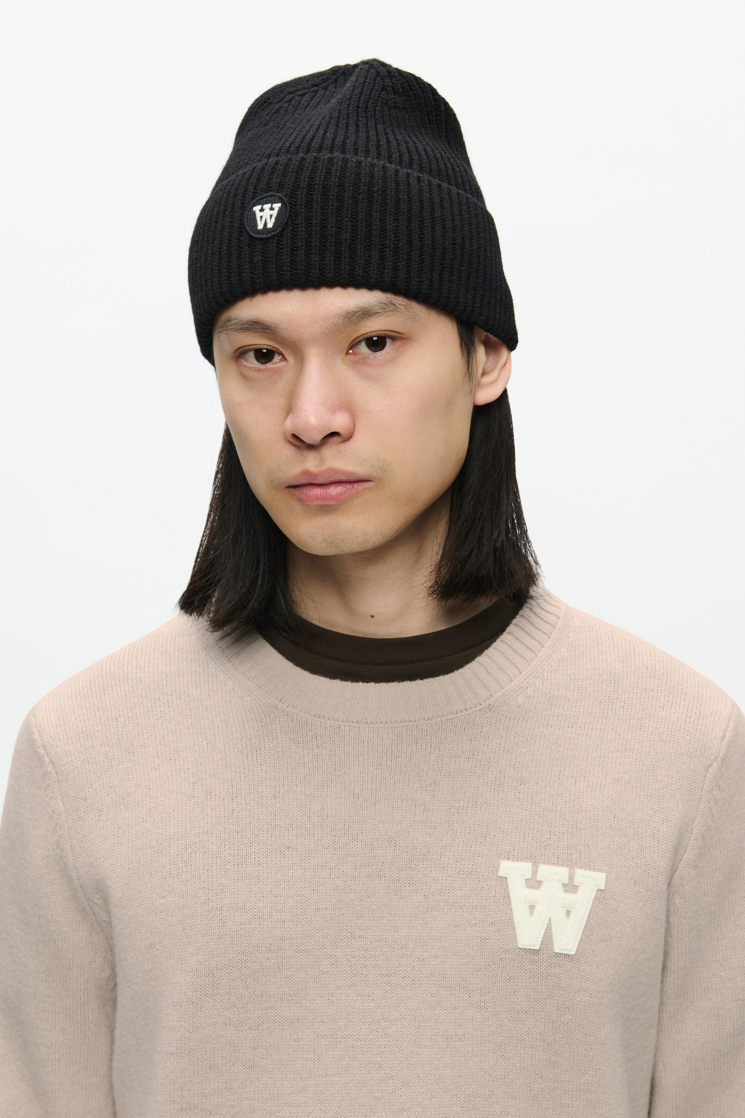 DOUBLE A BY W.W. MEN WWTay Lambswool Pullover