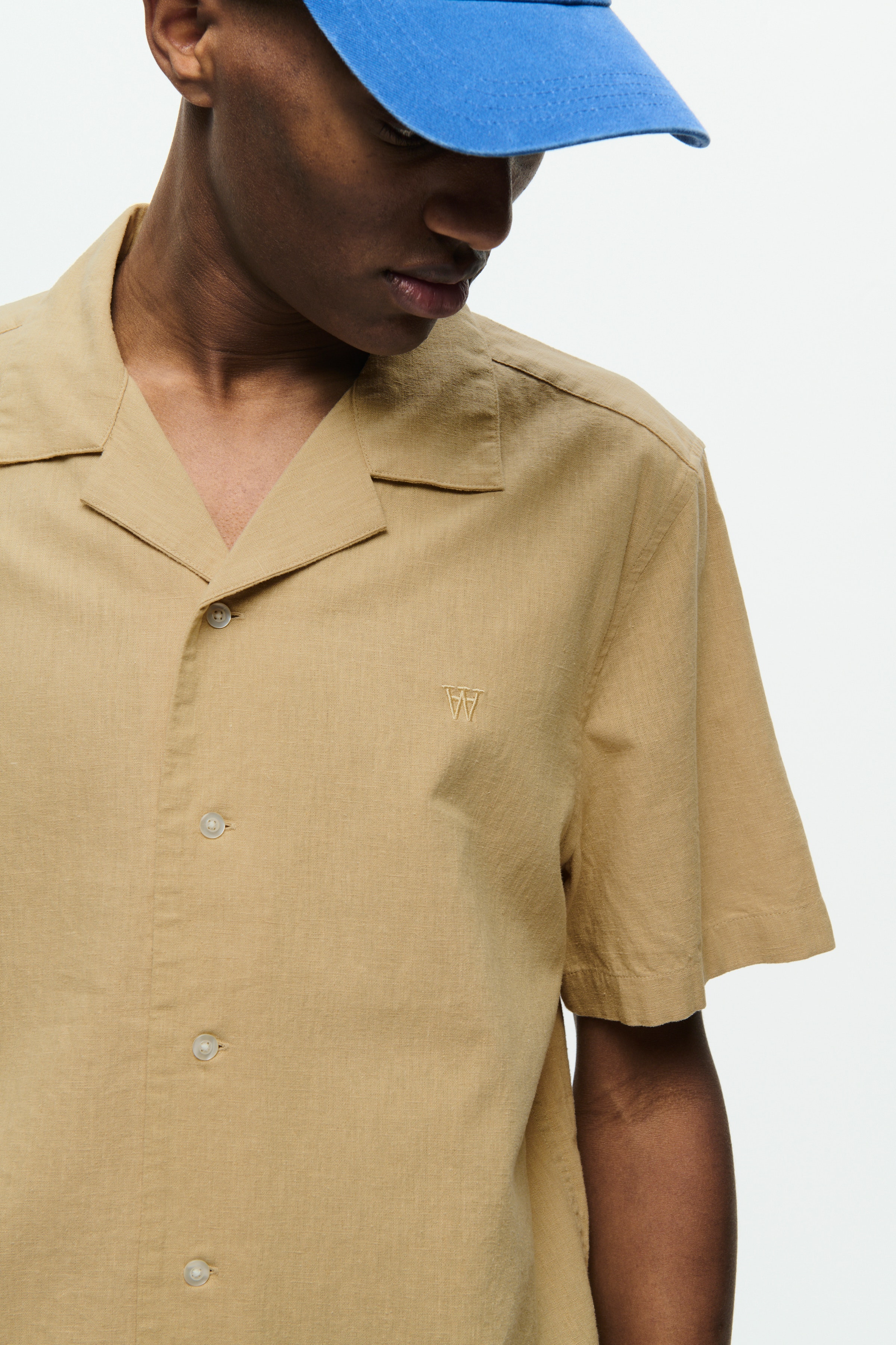 DOUBLE A BY W.W. MEN WWaaron Linen Shirt
