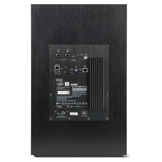 4329P Studio Monitor Powered Loudspeaker System