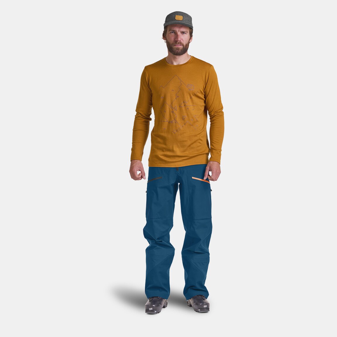 185 MERINO TANGRAM LS