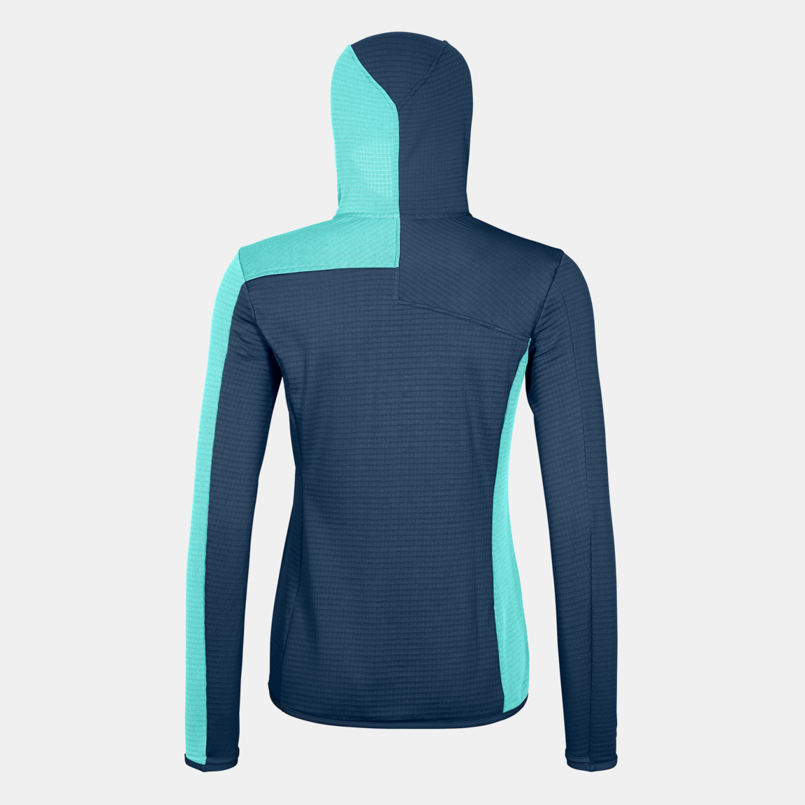 FLEECE LIGHT GRID HOODED JKT