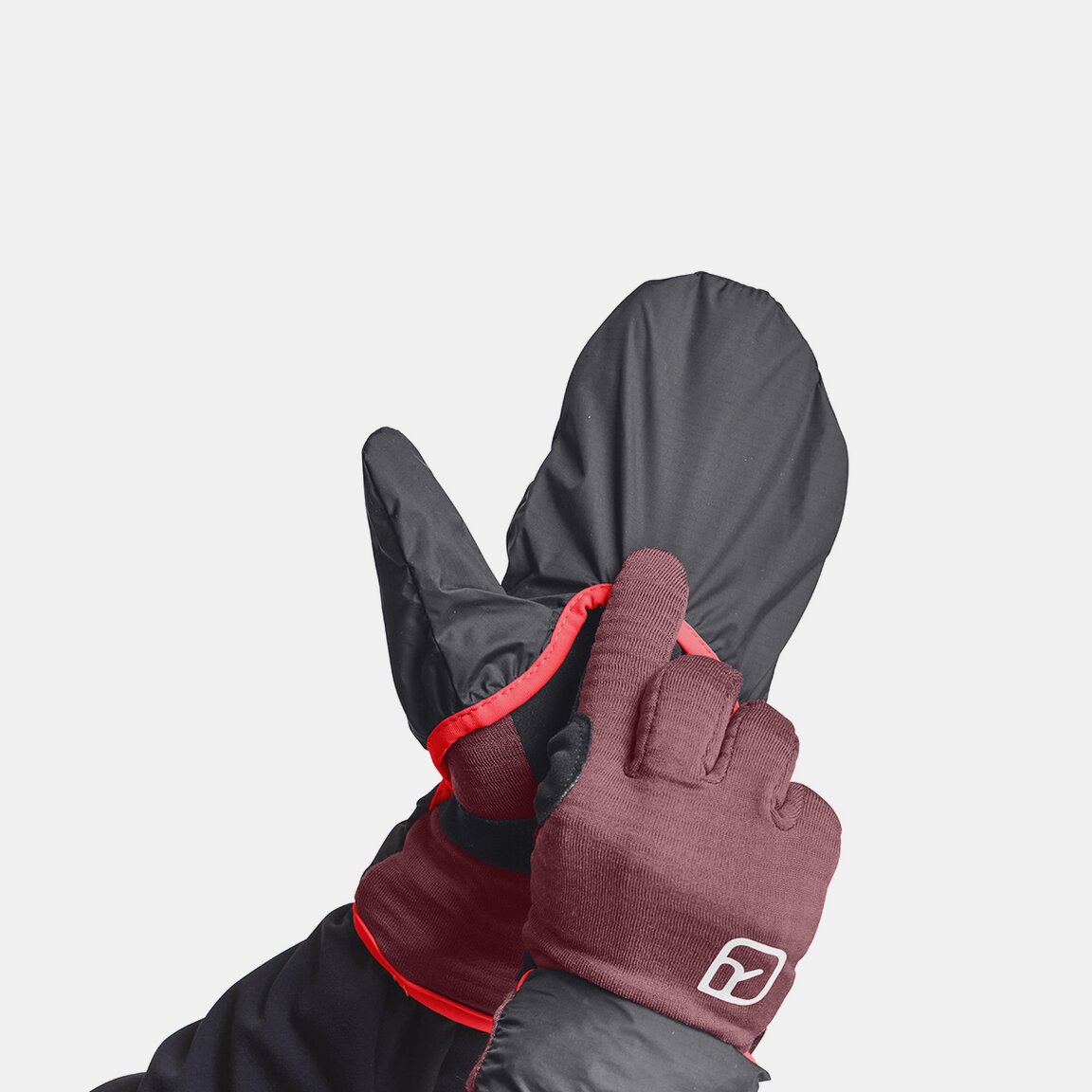 FLEECE GRID COVER GLOVE