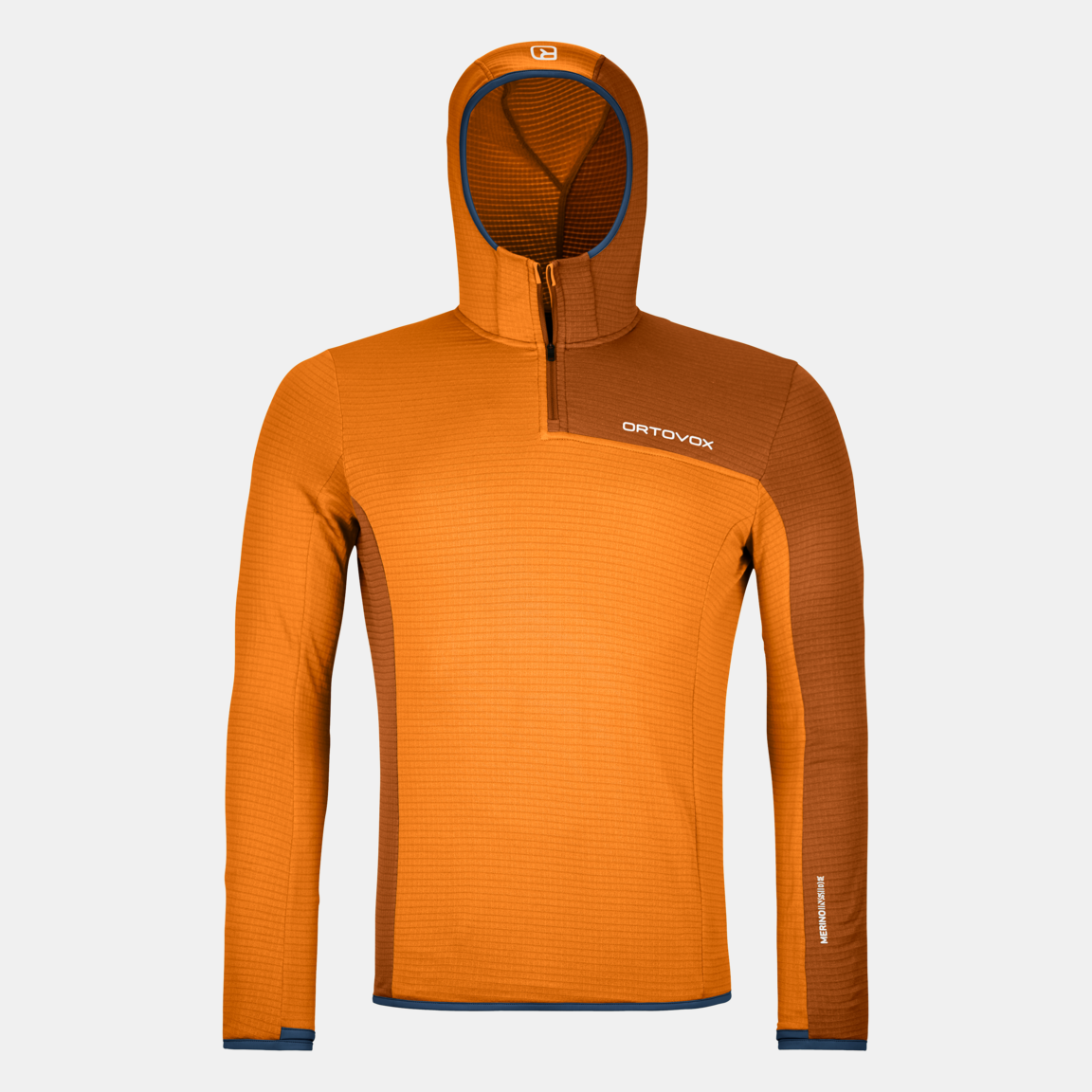 FLEECE LIGHT GRID ZN HOODY