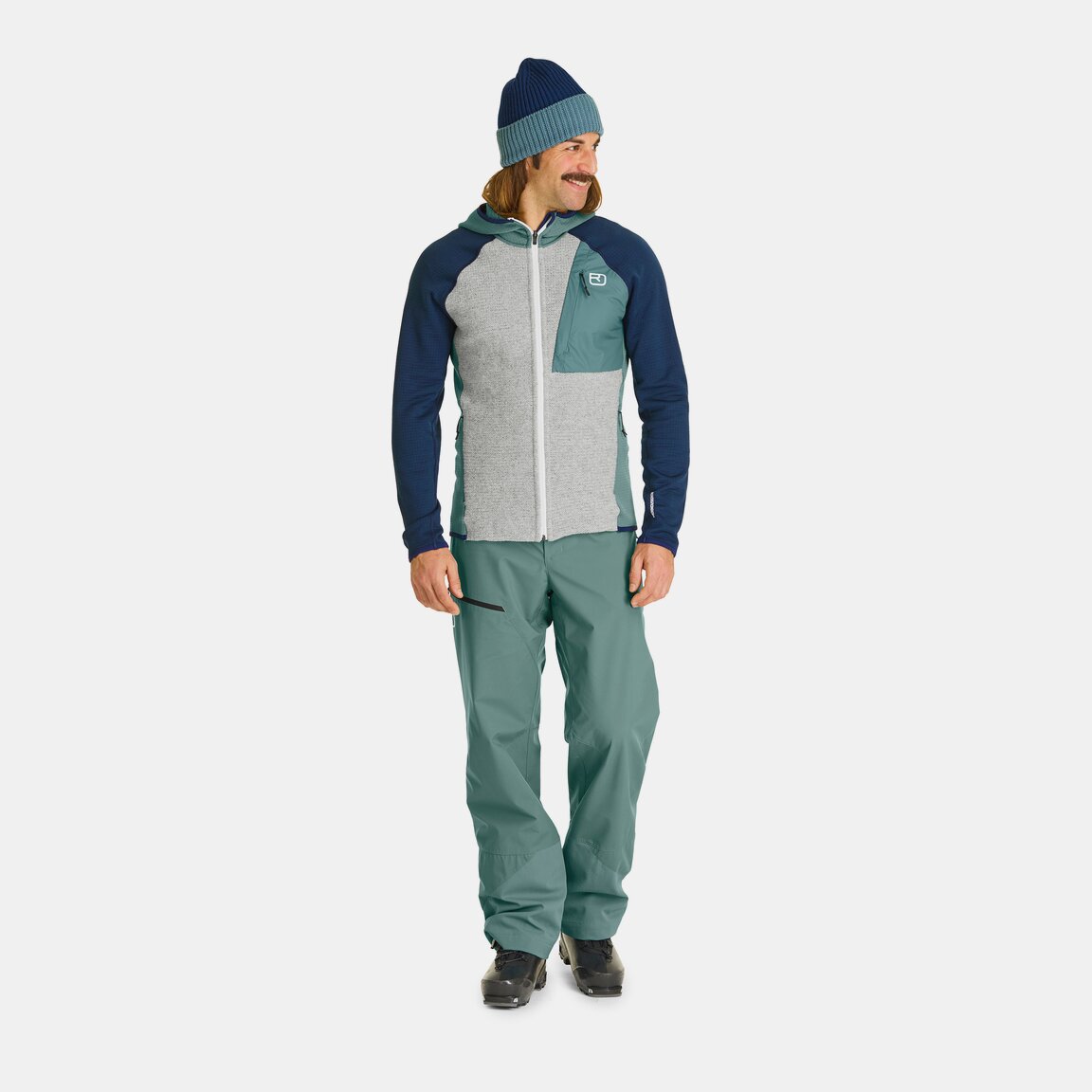 FLEECE GP CLASSIC KNIT HOODY