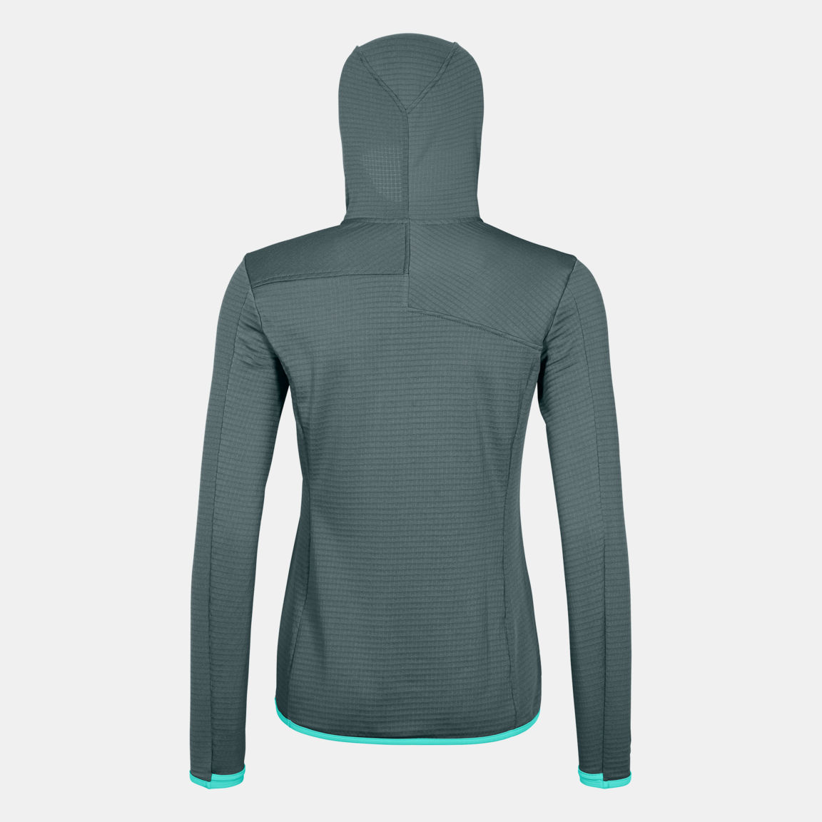 FLEECE LIGHT GRID HOODED JKT