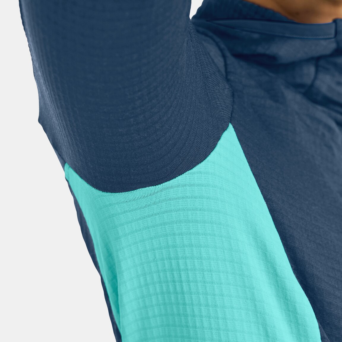 FLEECE LIGHT GRID ZN HOODY