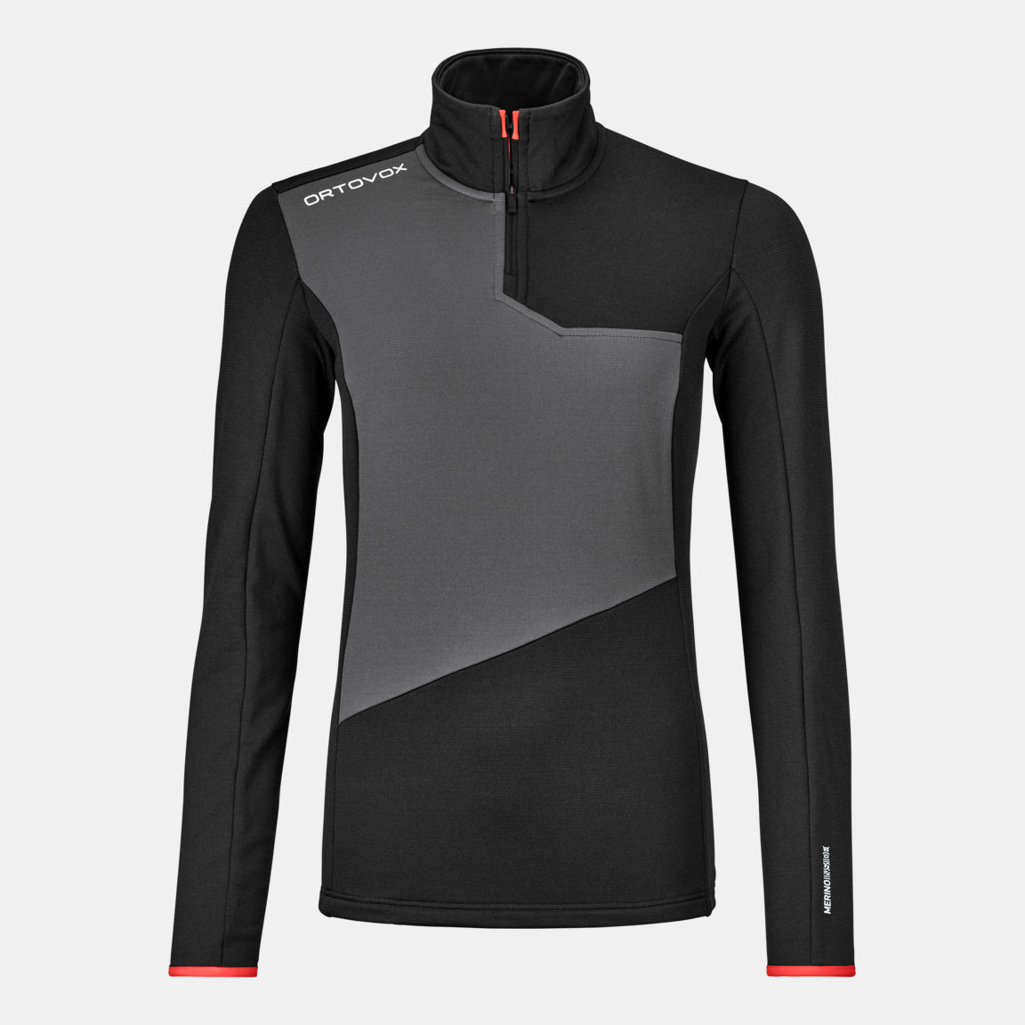 FLEECE LIGHT ZIP NECK