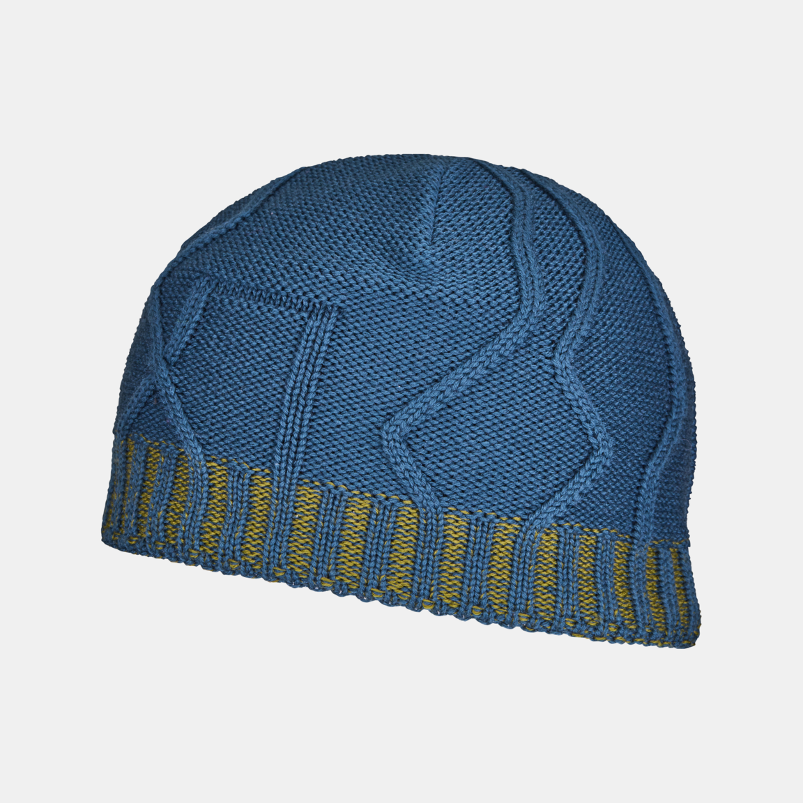 MERINO TANGRAM KNIT BEANIE