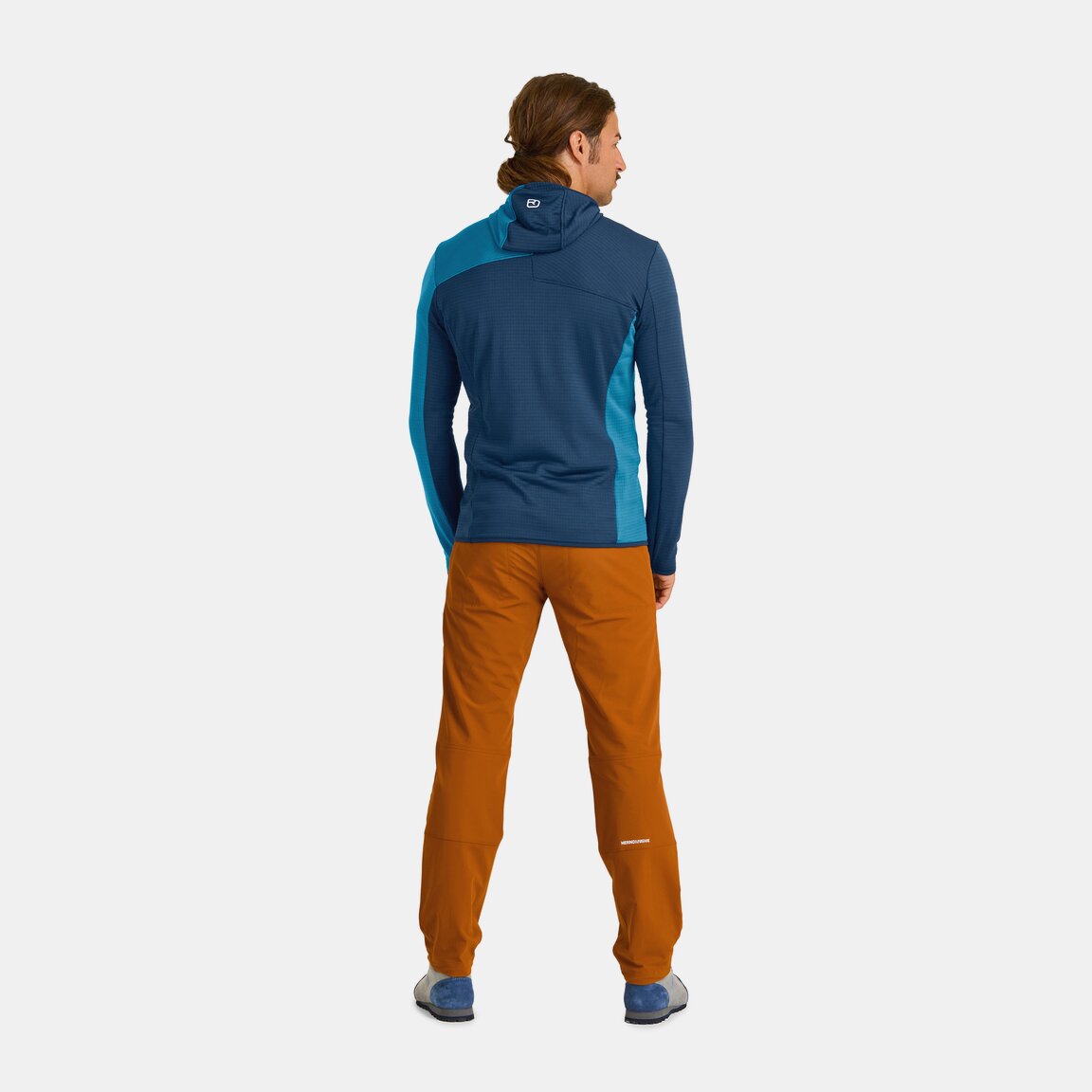 FLEECE LIGHT GRID ZN HOODY