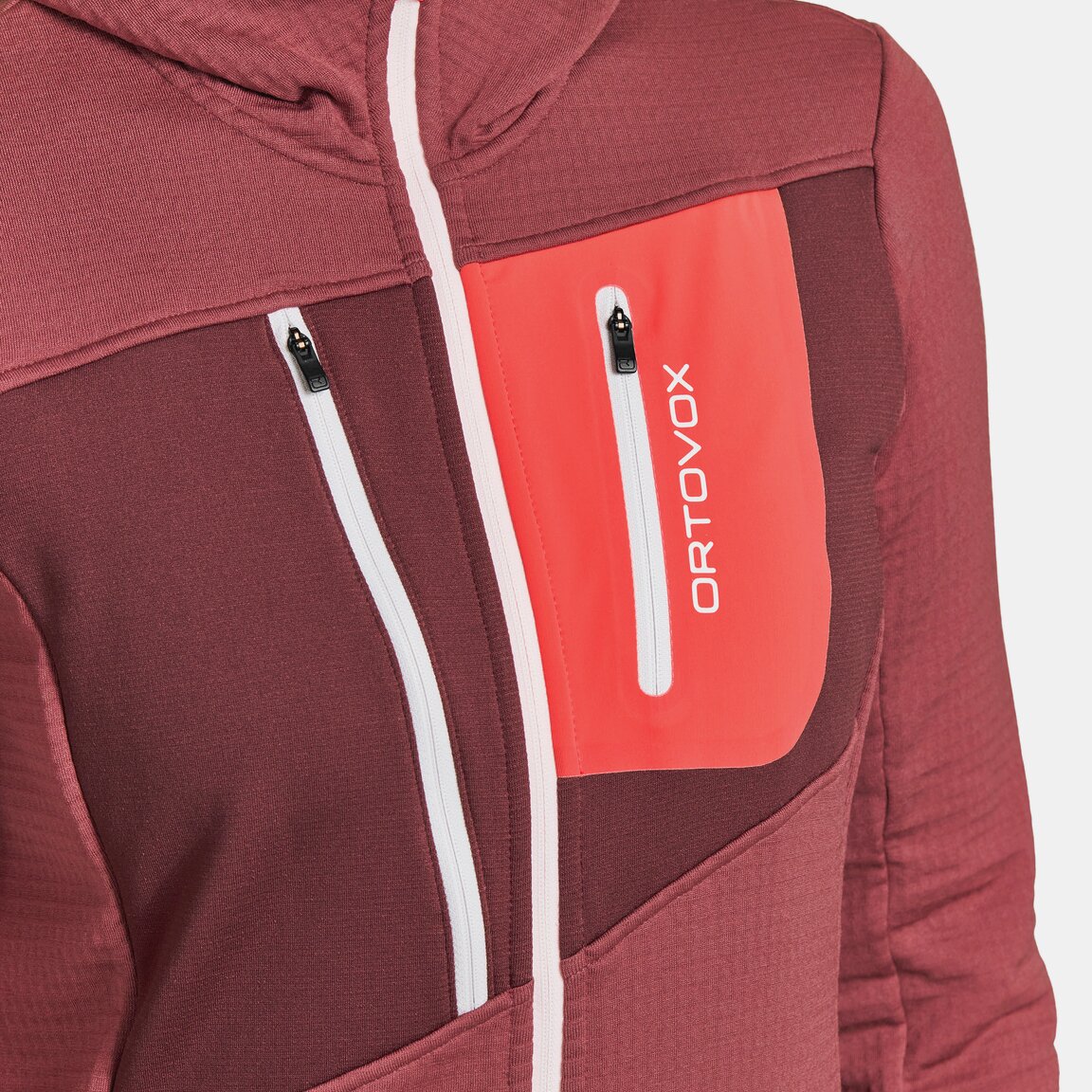 FLEECE GRID HOODY