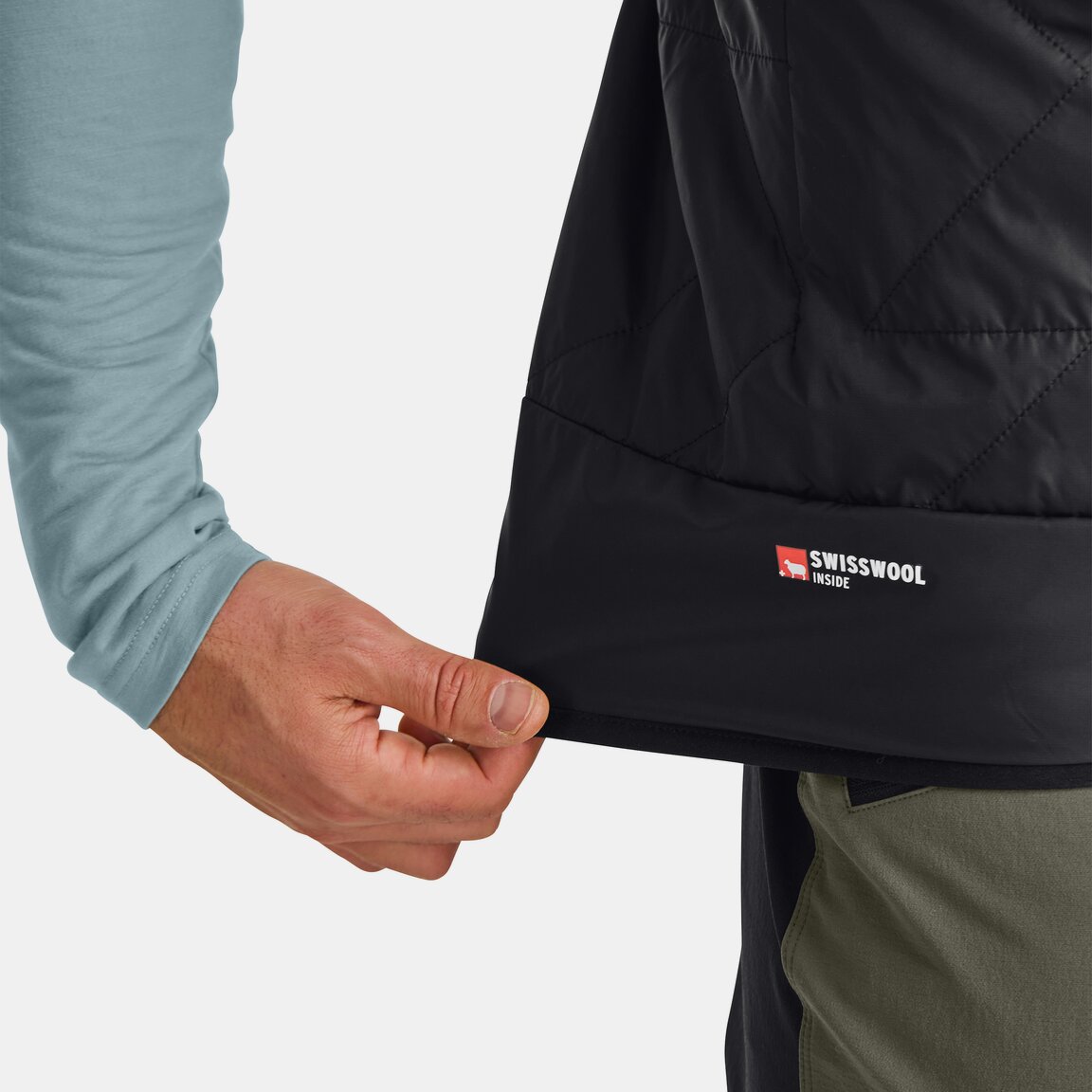 SWISSWOOL PIZ BOÈ VEST