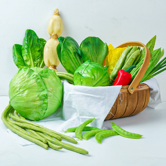 Simulated vegetable prop model, shooting prop, for display purposes, not real vegetables NO.5 Package
