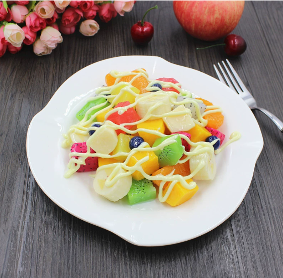 Simulation salad prop model, shooting prop, for display, non-real salad food NO.1 Package