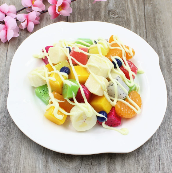 Simulation salad prop model, shooting prop, for display, non-real salad food NO.2 Package