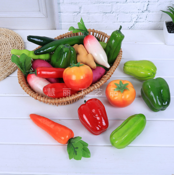 Simulated vegetable prop model, shooting prop, for display purposes, not real vegetables NO.6 Package