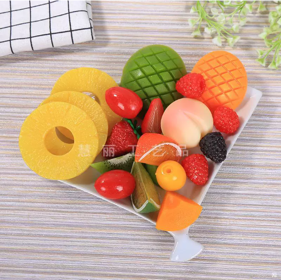 Simulation fruit slicing prop model, shooting prop, for display, not real fruit NO.2 Package