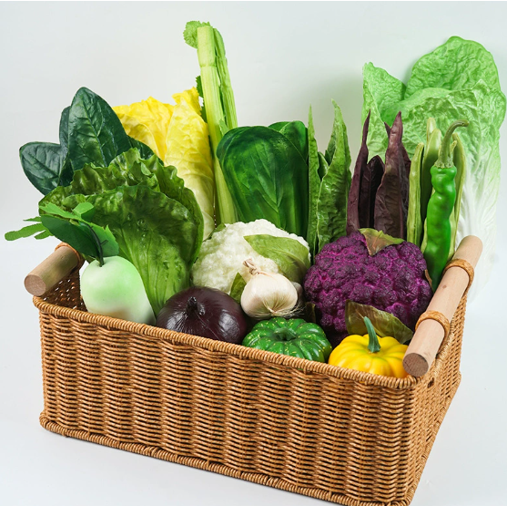 Simulated vegetable prop model, shooting prop, for display purposes, not real vegetables NO.1 Package