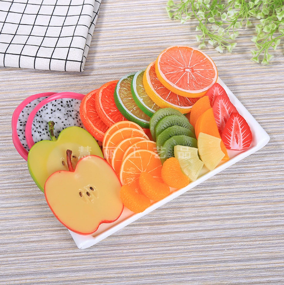 Simulation fruit slicing prop model, shooting prop, for display, not real fruit NO.1 Package