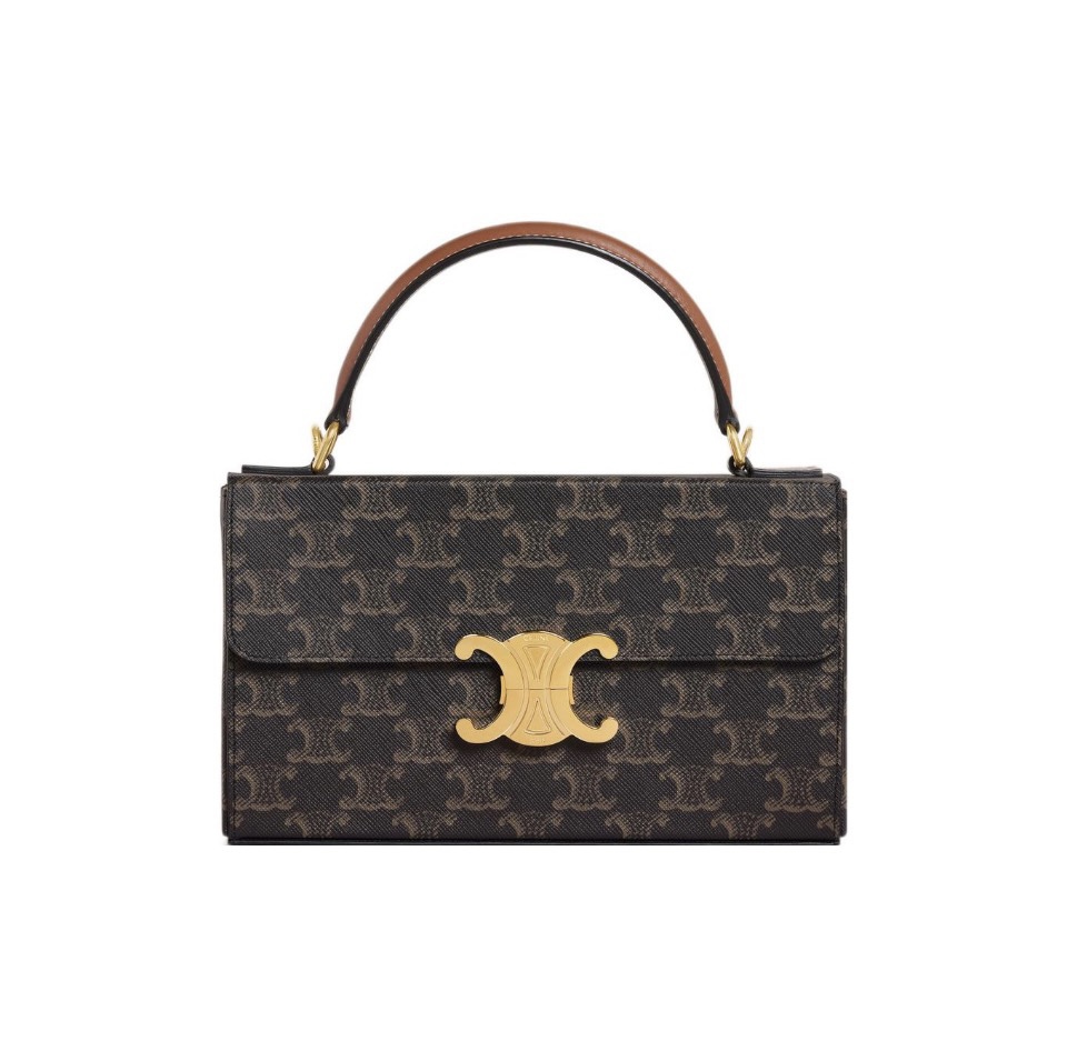 Celine Large Lock Buckle Handbag Shoulder Bag(Replica)