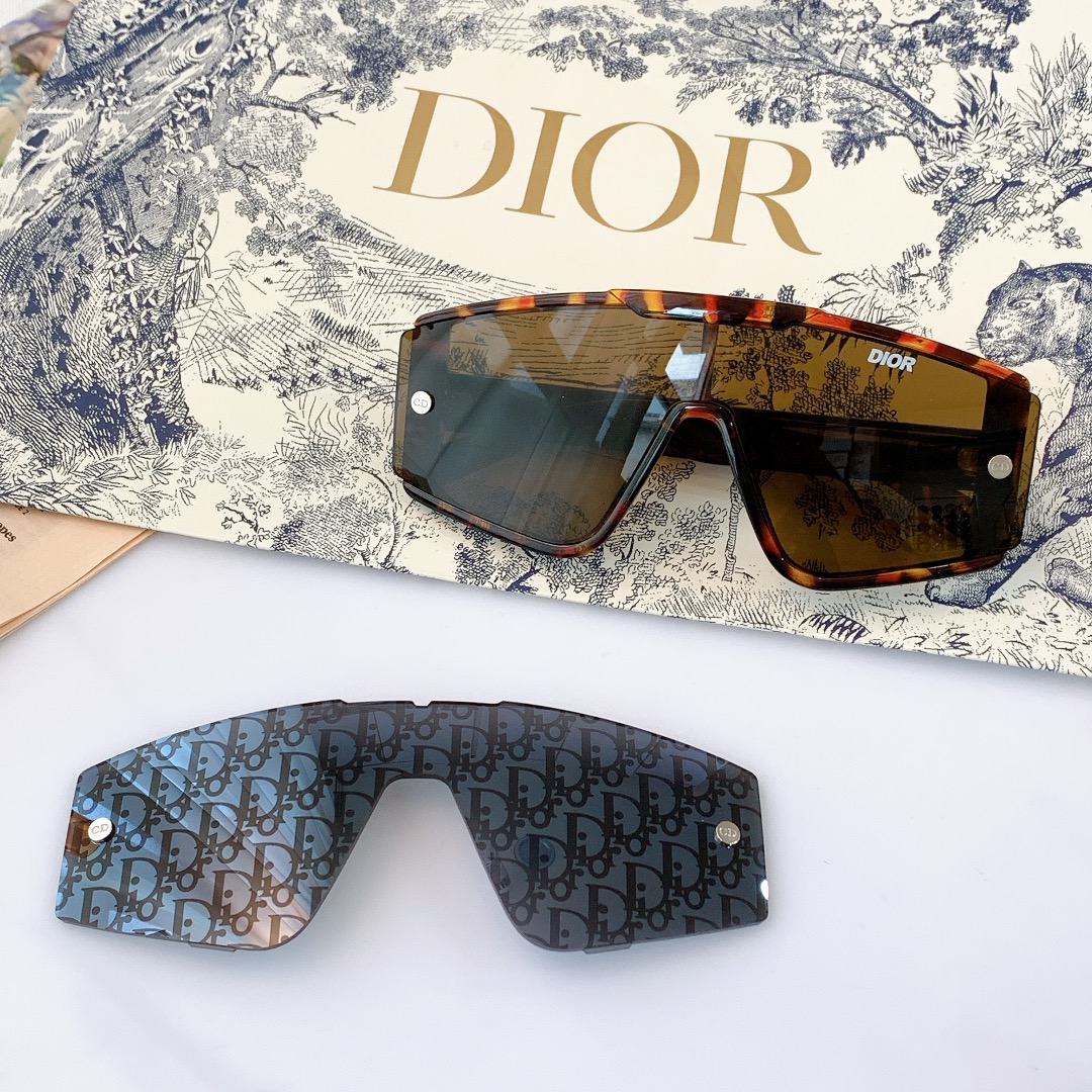 Dior XTREM MU One-piece Box Sunglasses Top quality (Replica锛�