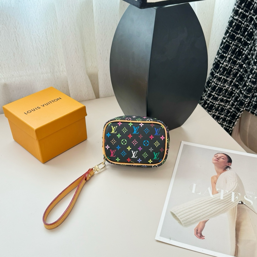 Louis Vuitton Micro Bag Leather Keychain Pendant Accessories